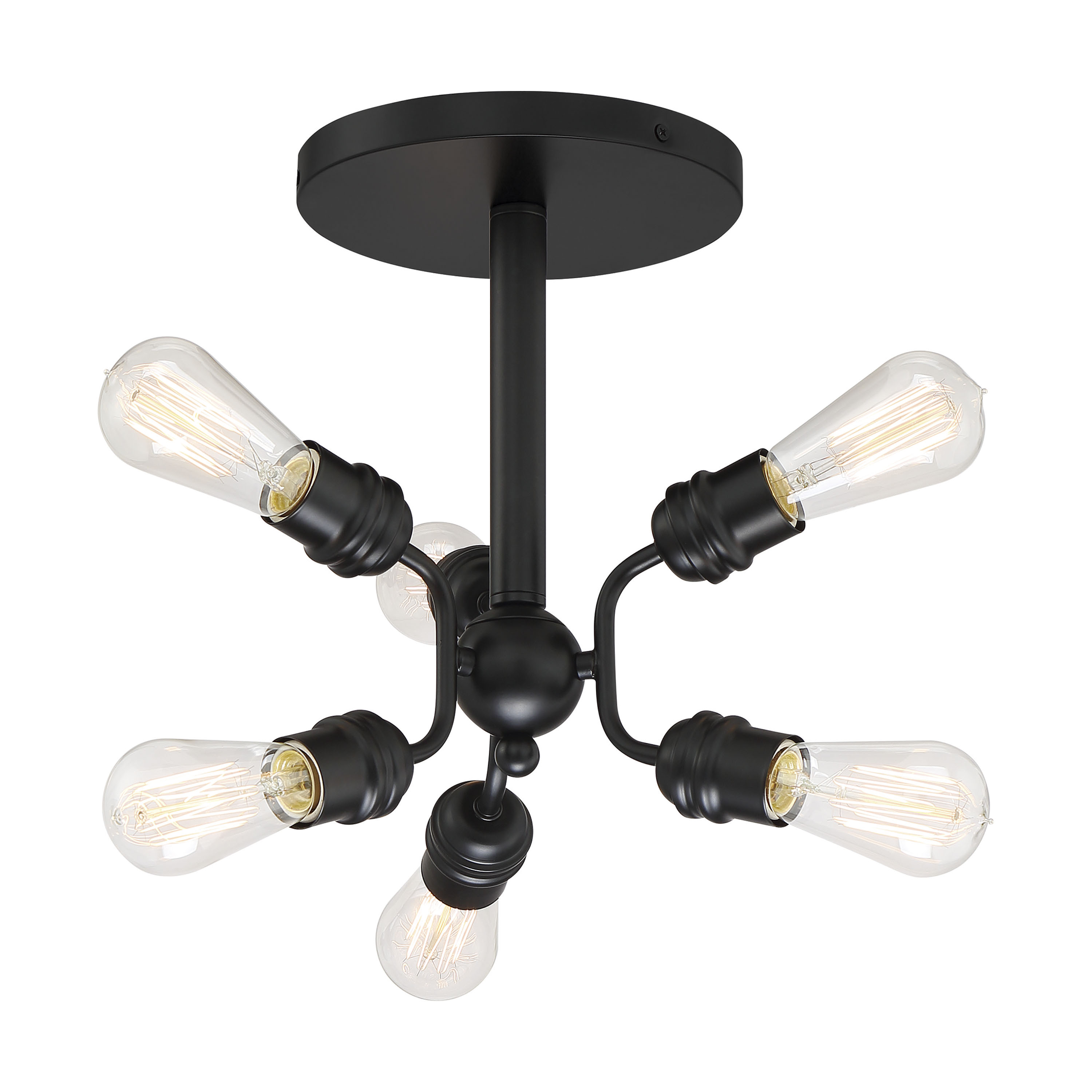 FARADAY 6 LIGHT SEMI FLUSH - 60-6916