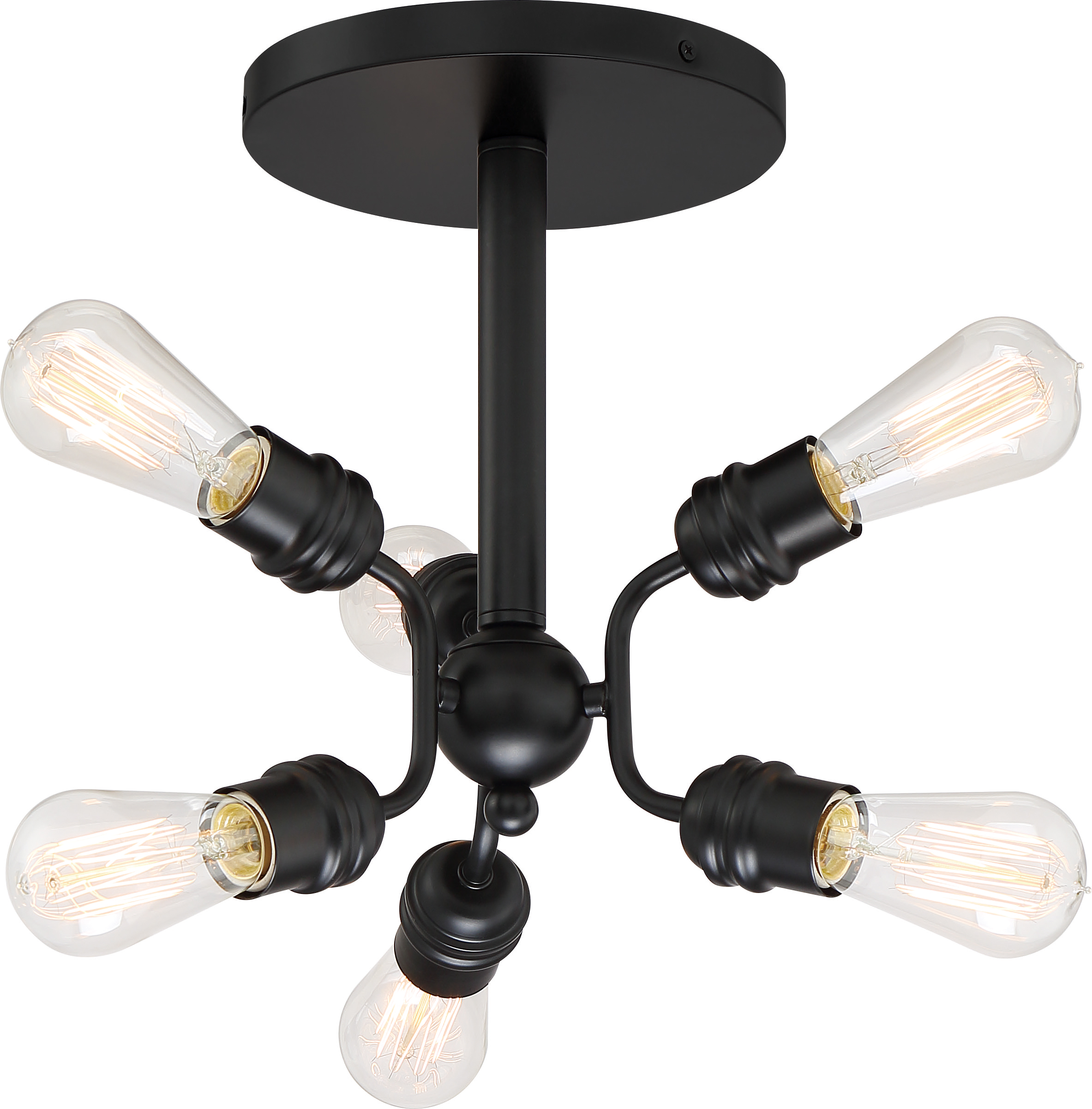 FARADAY 6 LIGHT SEMI FLUSH - 60-6916