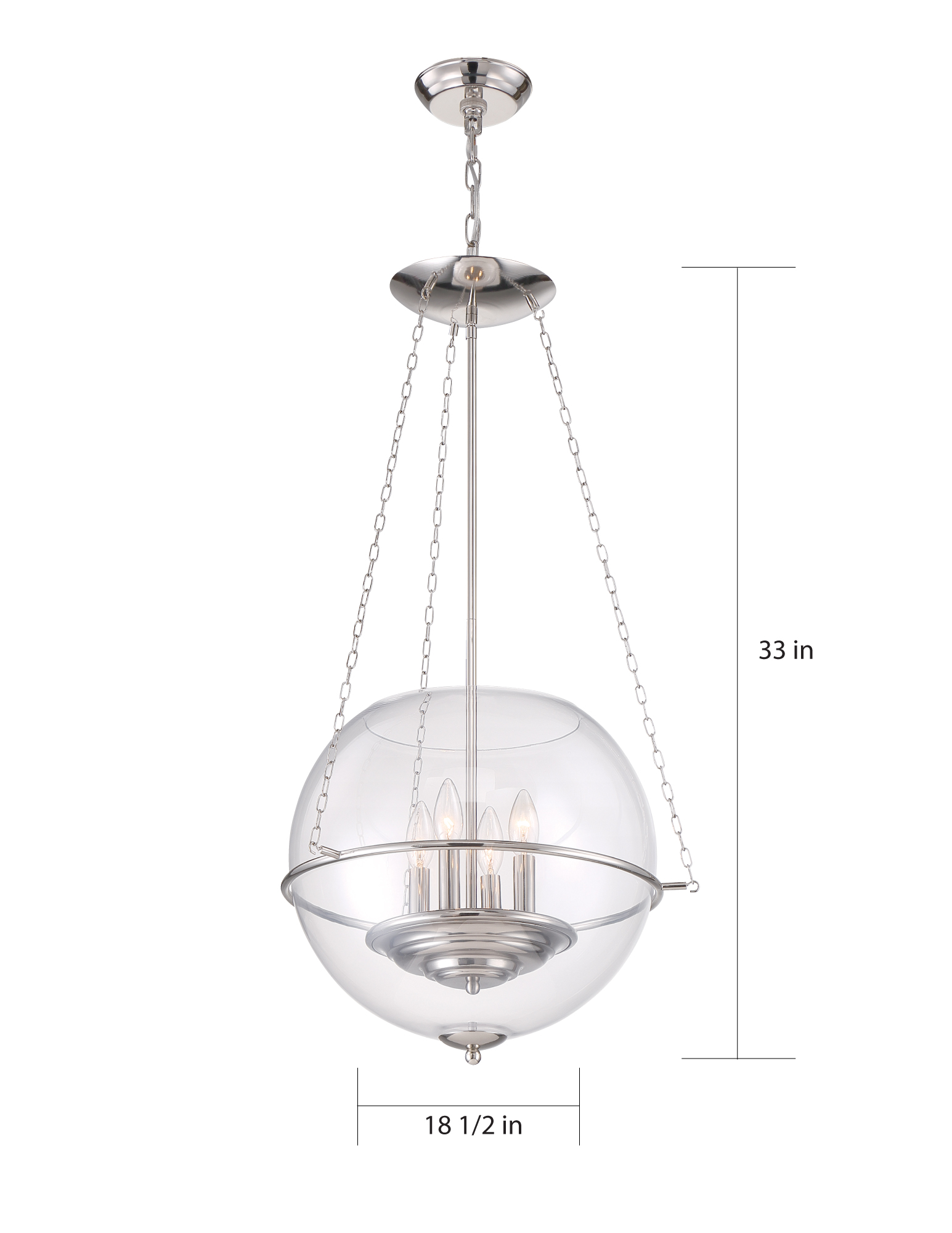 ODYSSEY 4 LIGHT PENDANT - 60-6953
