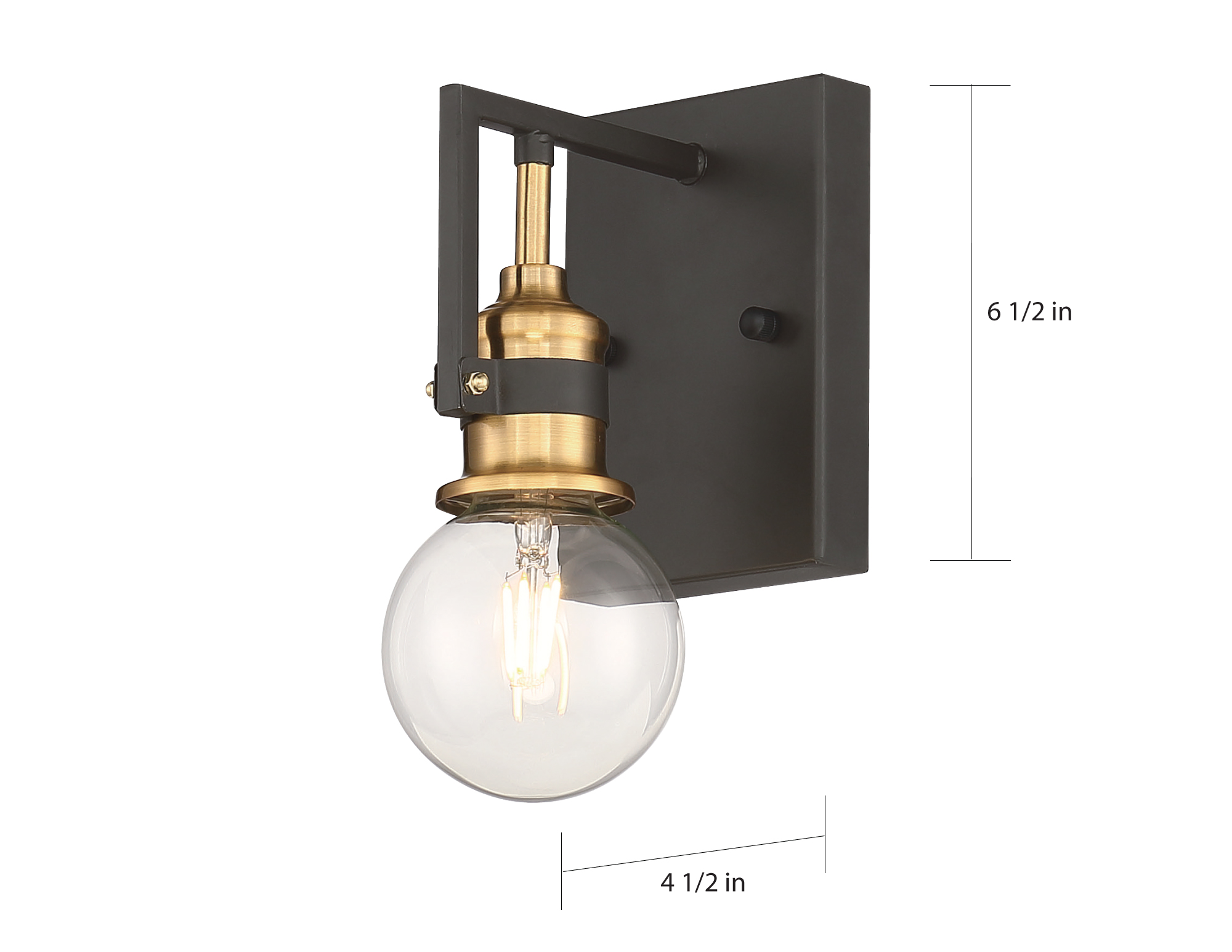 INTENTION 1 LIGHT VANITY - 60-6971