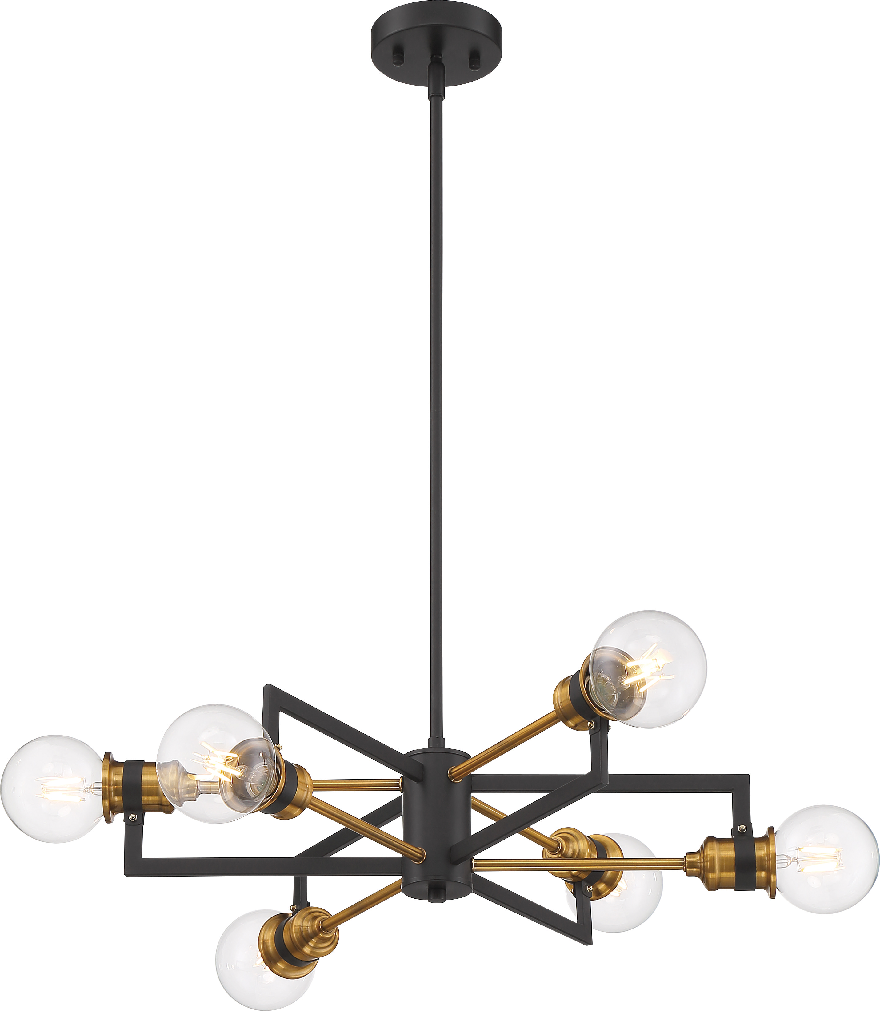 INTENTION 6 LIGHT CHANDELIER - 60-6976