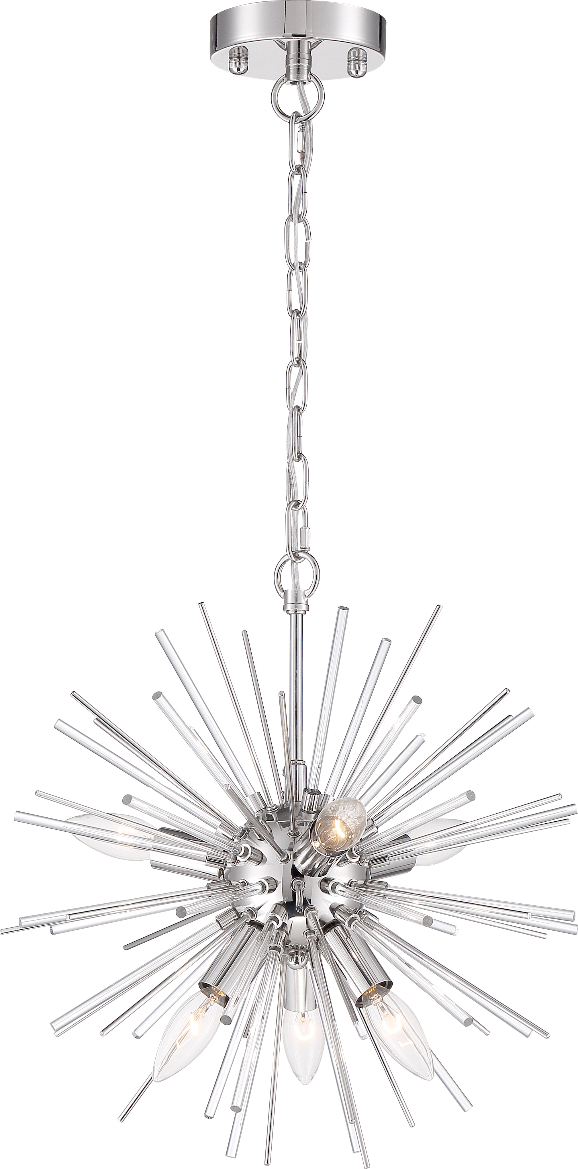CIRRUS 6 LIGHT CHANDELIER - 60-6991