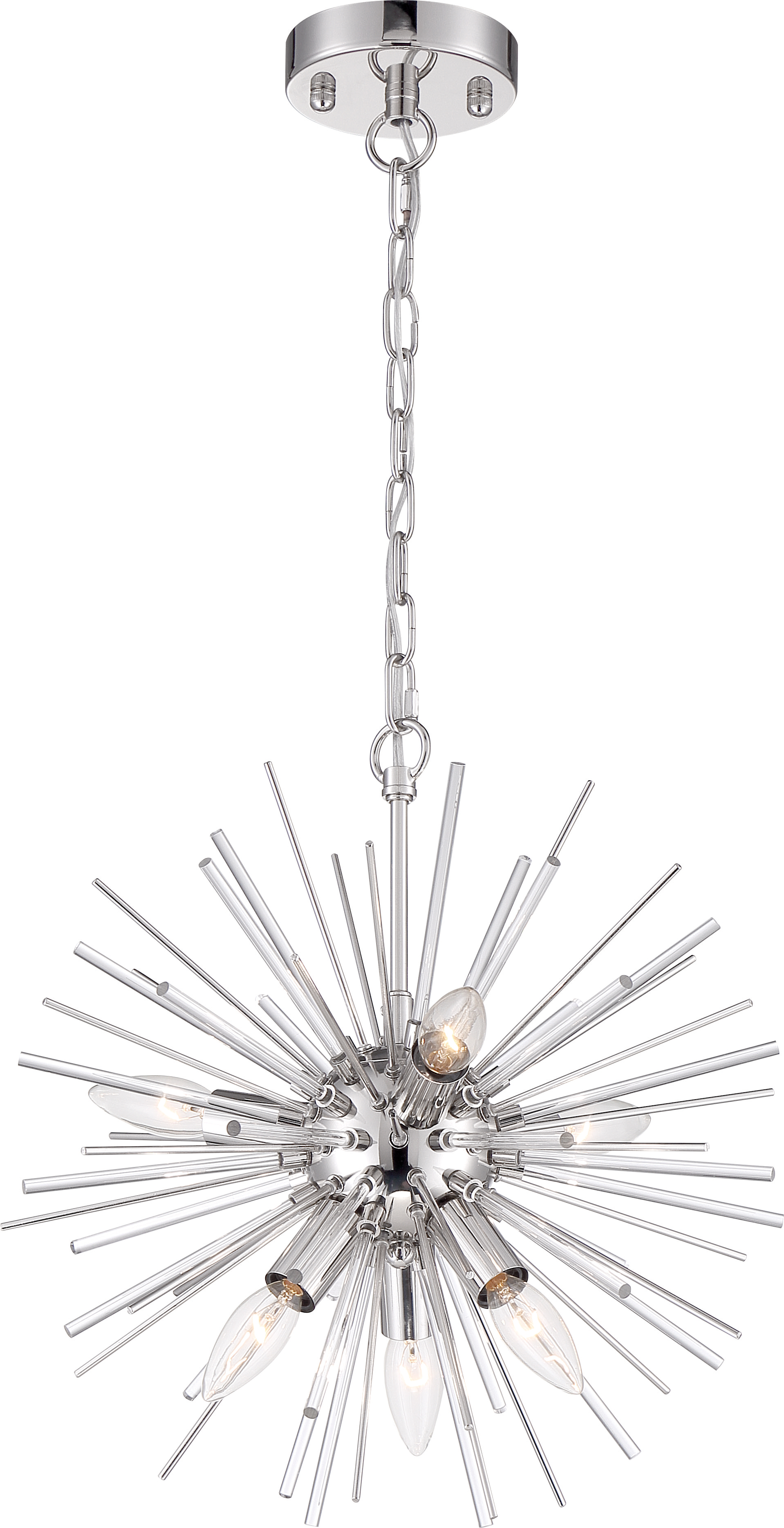 CIRRUS 6 LIGHT CHANDELIER - 60-6991