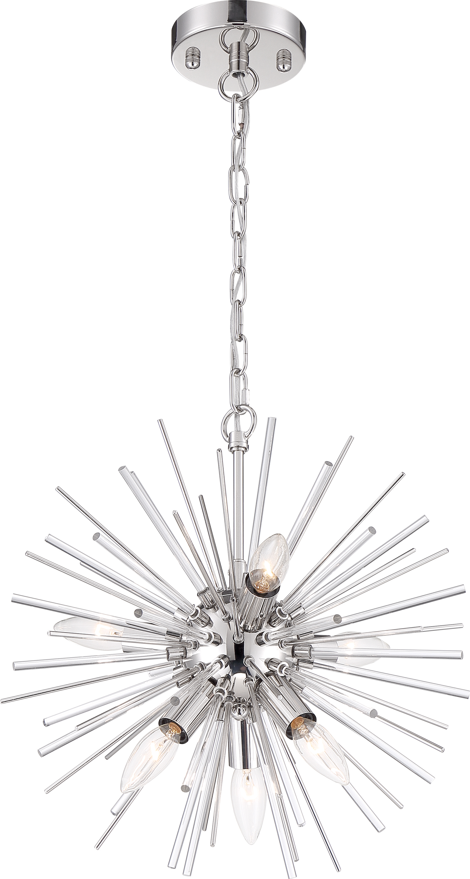 CIRRUS 6 LIGHT CHANDELIER - 60-6991