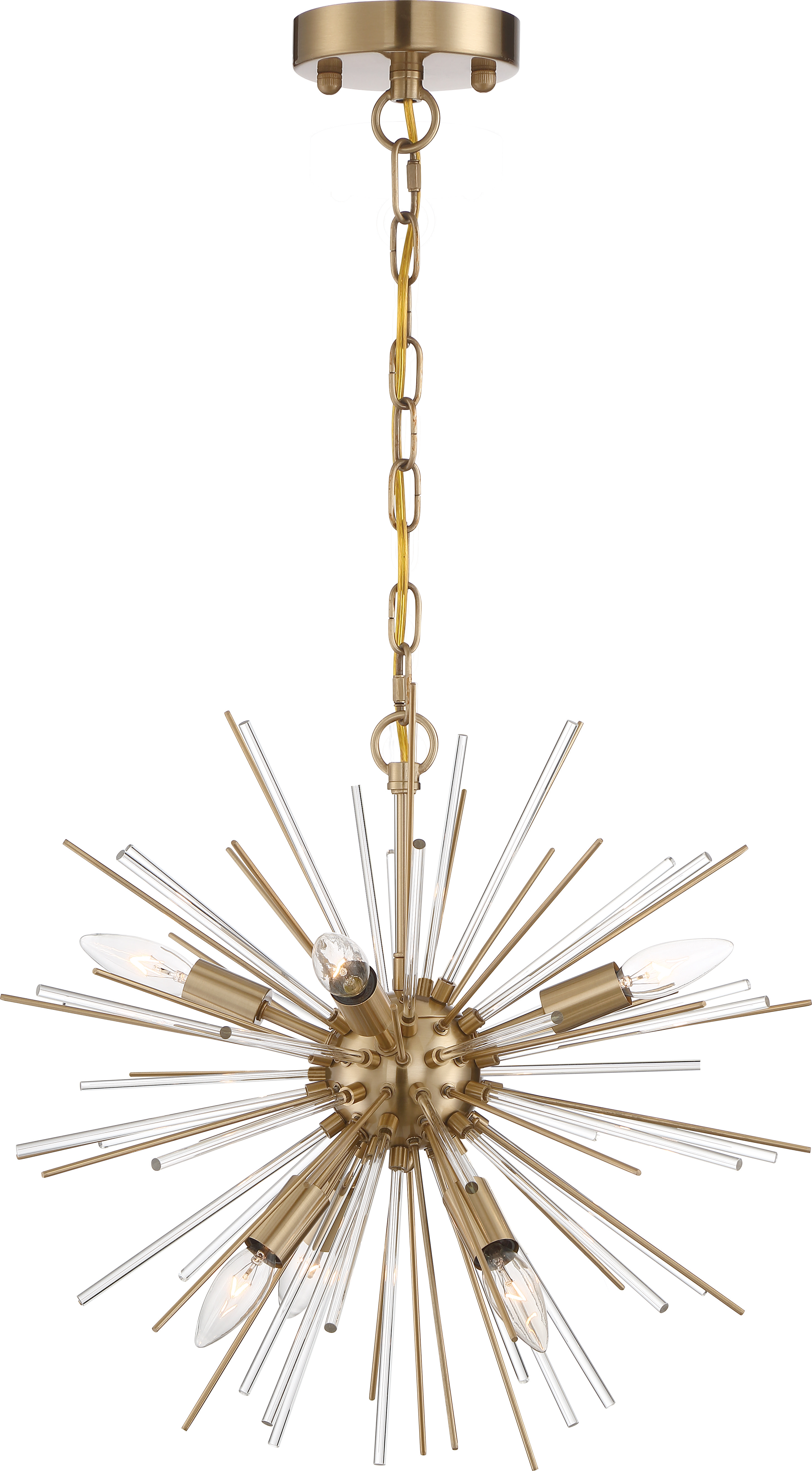 CIRRUS 6 LIGHT CHANDELIER - 60-6992