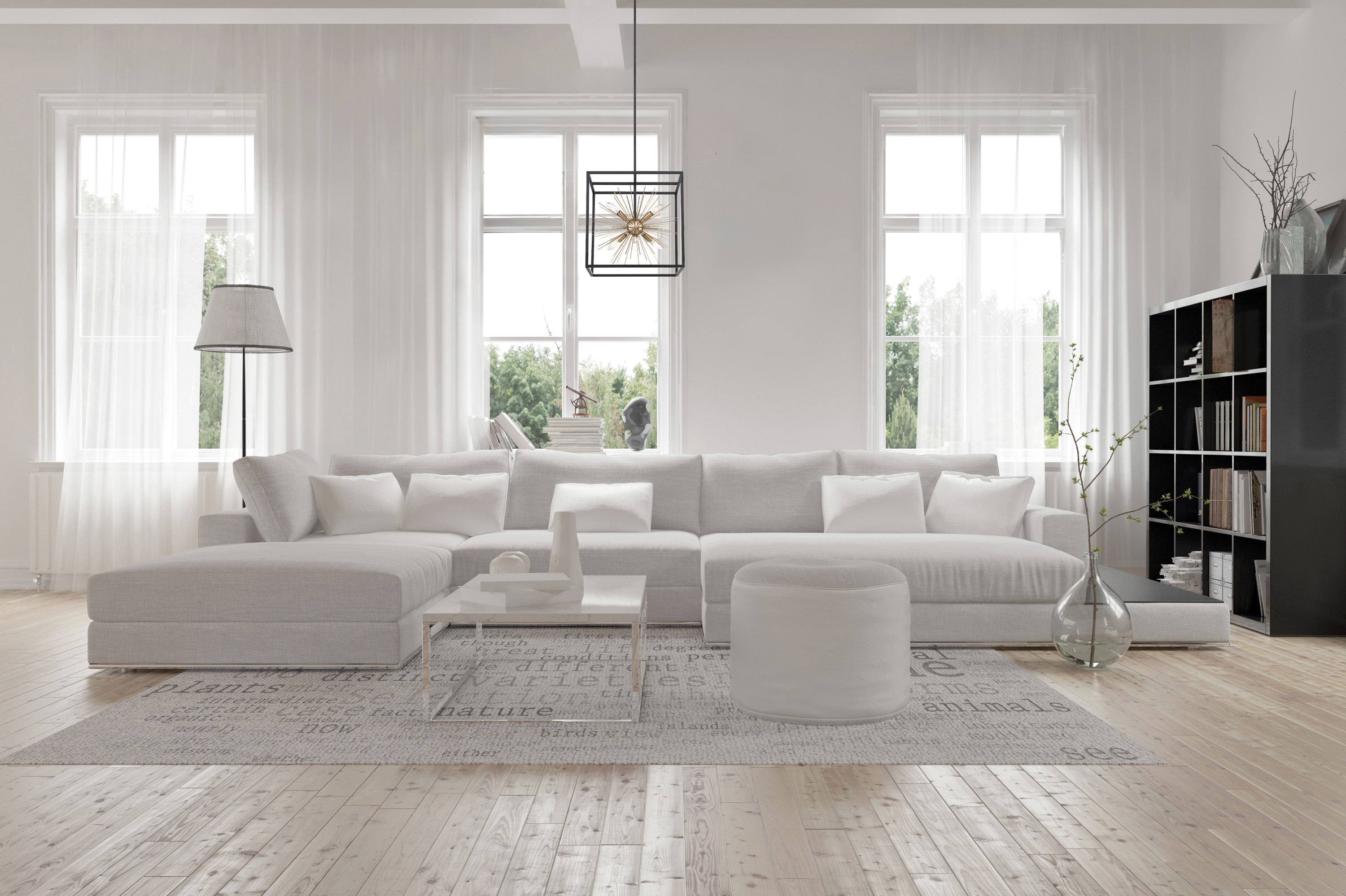 CIRRUS 6 LIGHT CHANDELIER - 60-6992