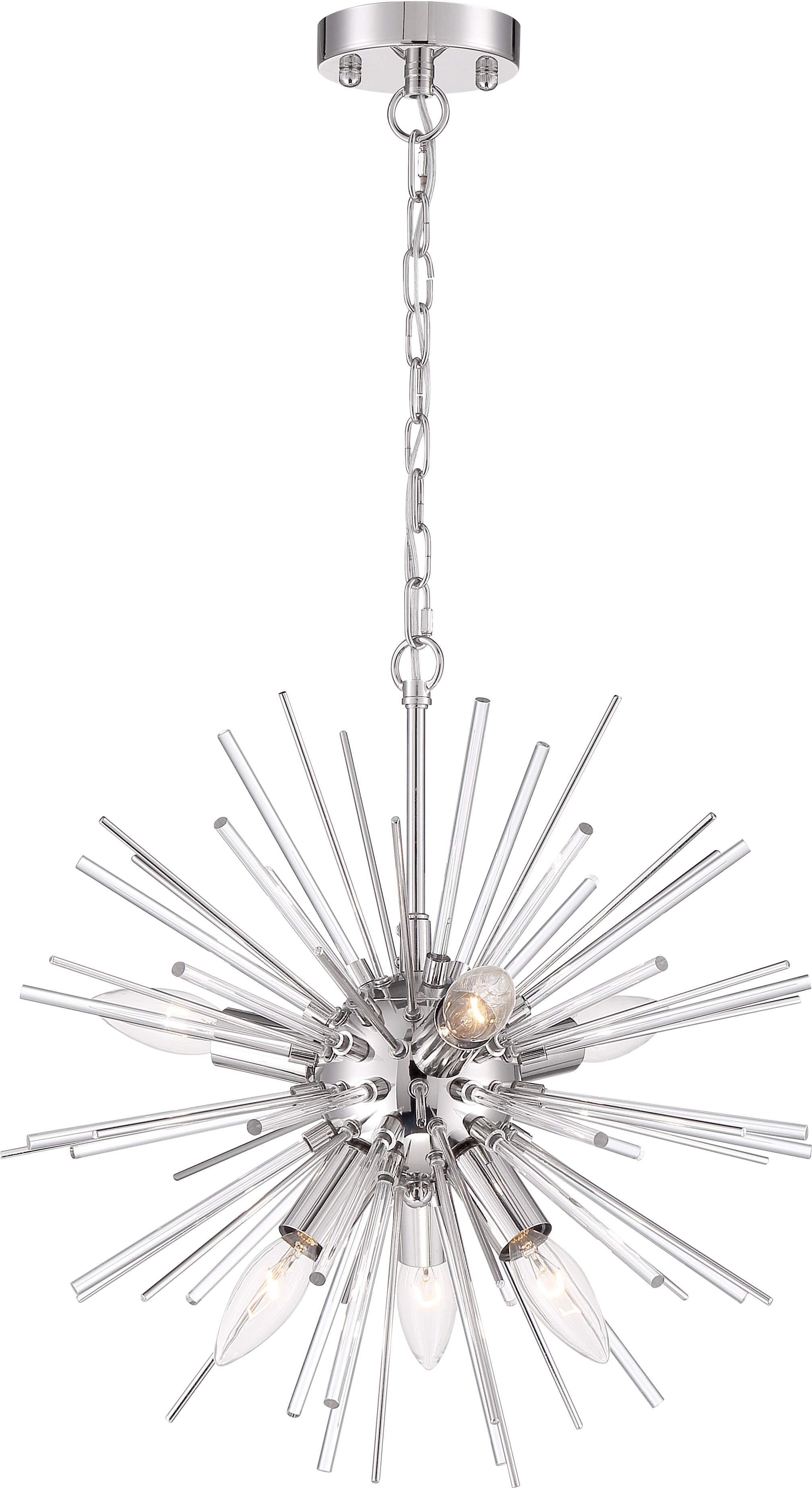 CIRRUS 8 LIGHT CHANDELIER - 60-6993