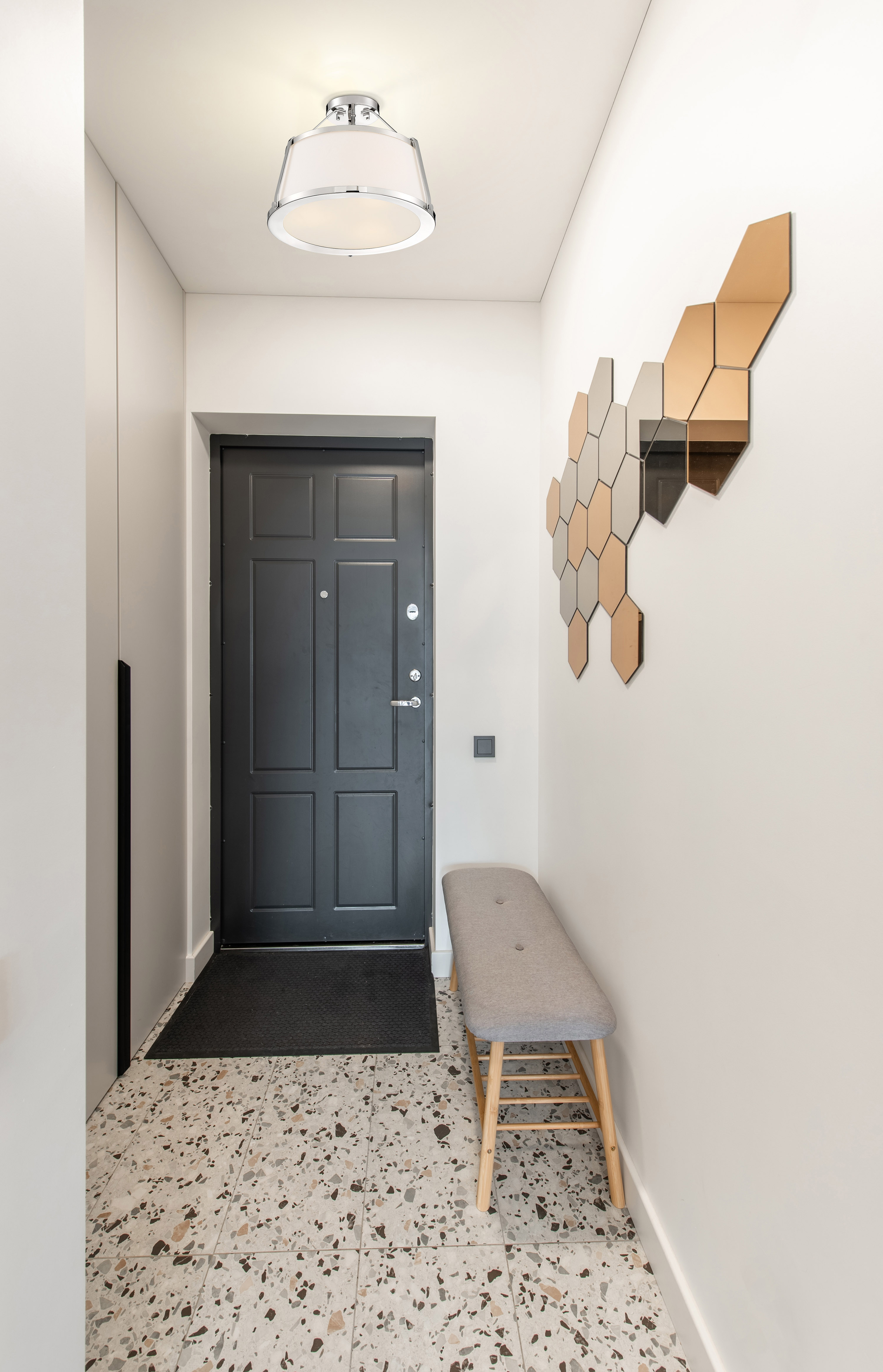 CUTTY 3LT SEMI FLUSH - 60-6996