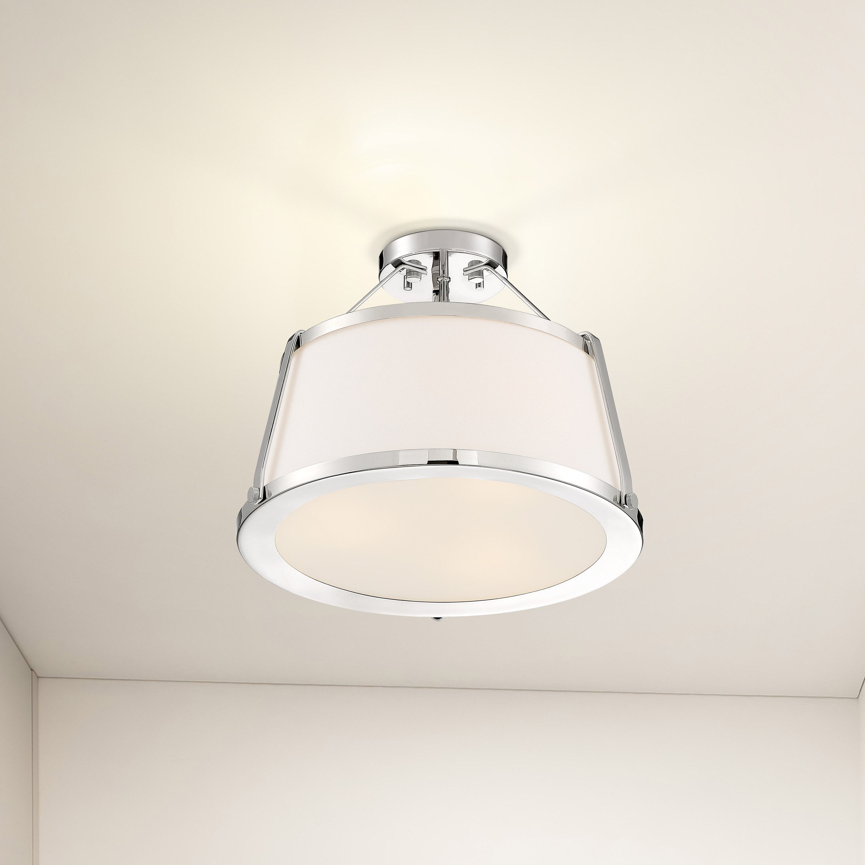 CUTTY 3LT SEMI FLUSH - 60-6996