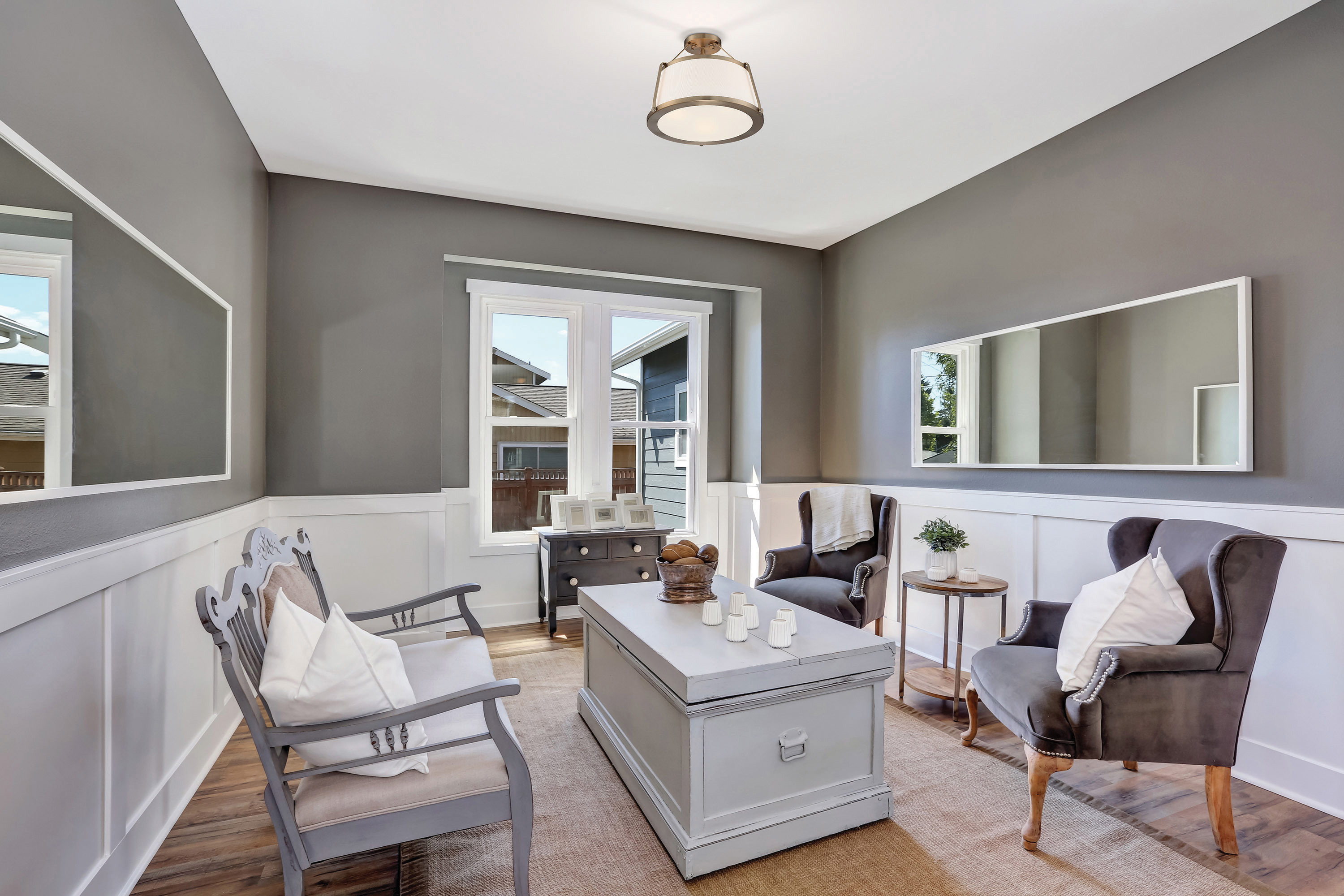 CUTTY 3LT SEMI FLUSH - 60-6997