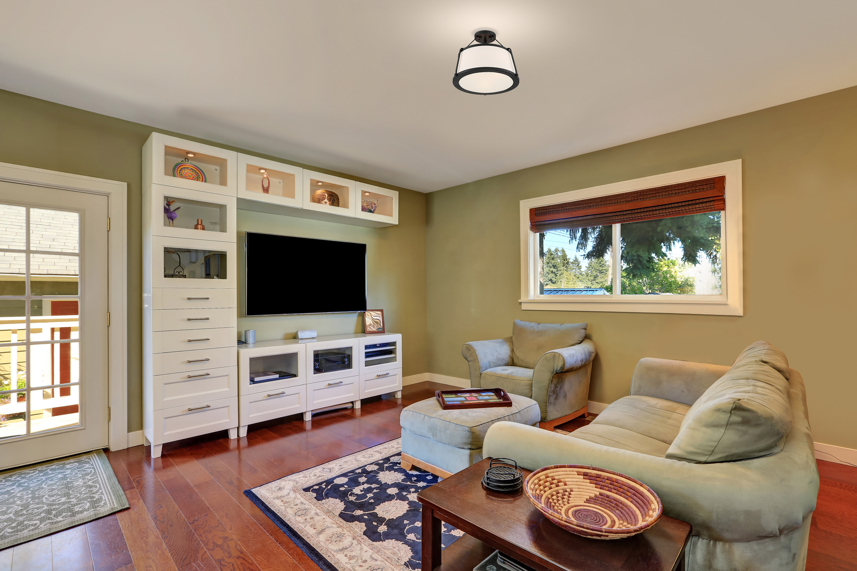 CUTTY 3LT SEMI FLUSH - 60-6998