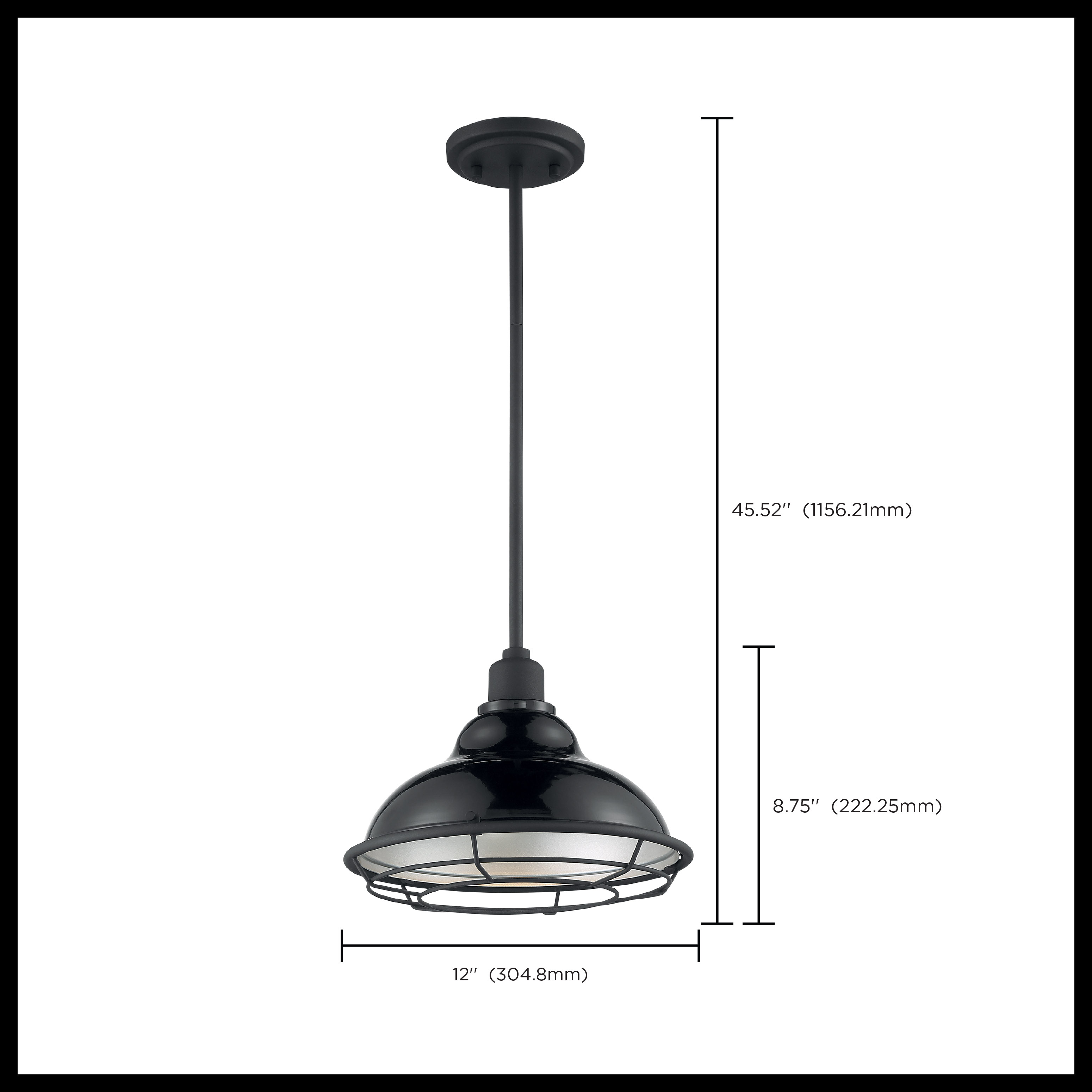 NEWBRIDGE 1LT LARGE PENDANT - 60-7004