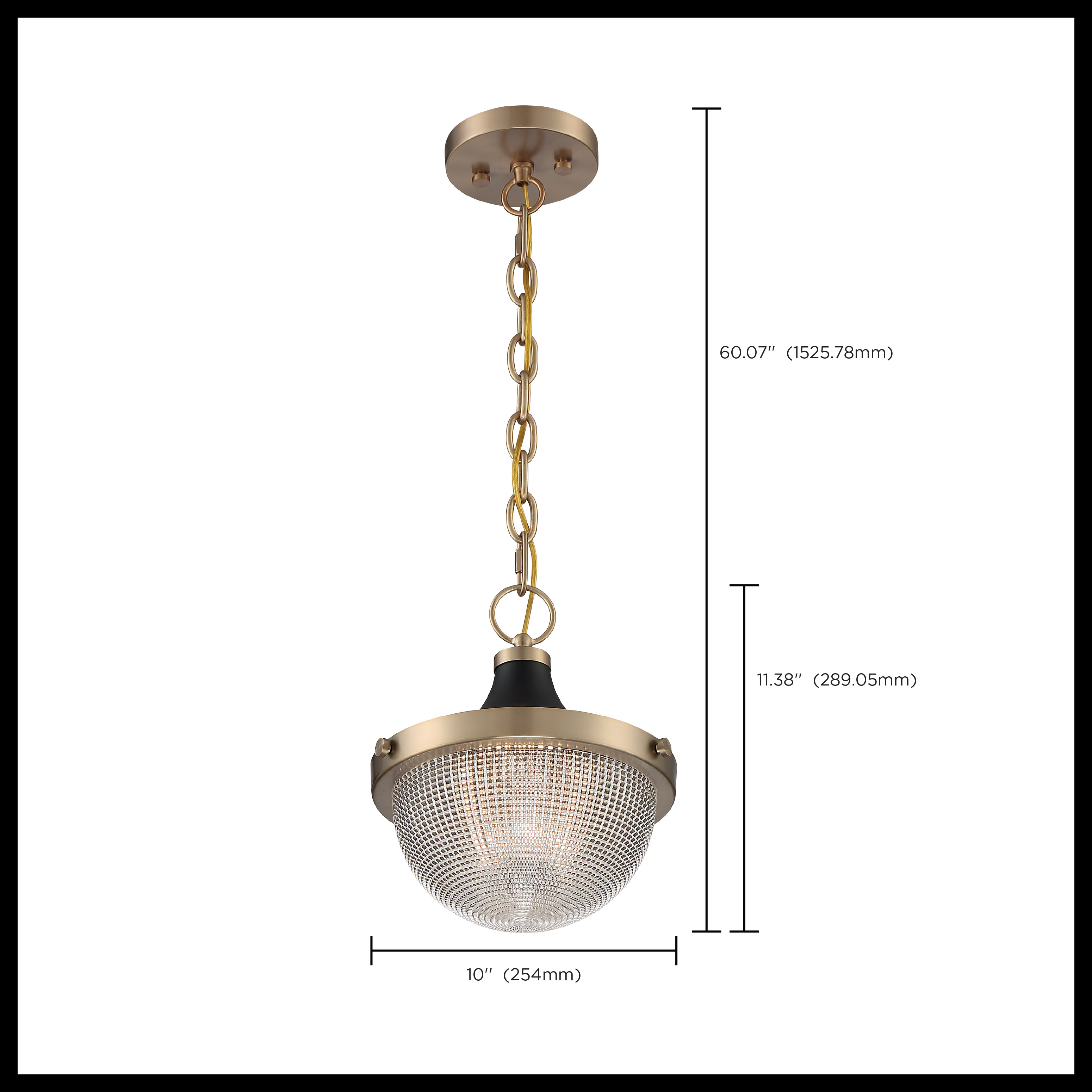 FARO 1 LIGHT SMALL PENDANT - 60-7059