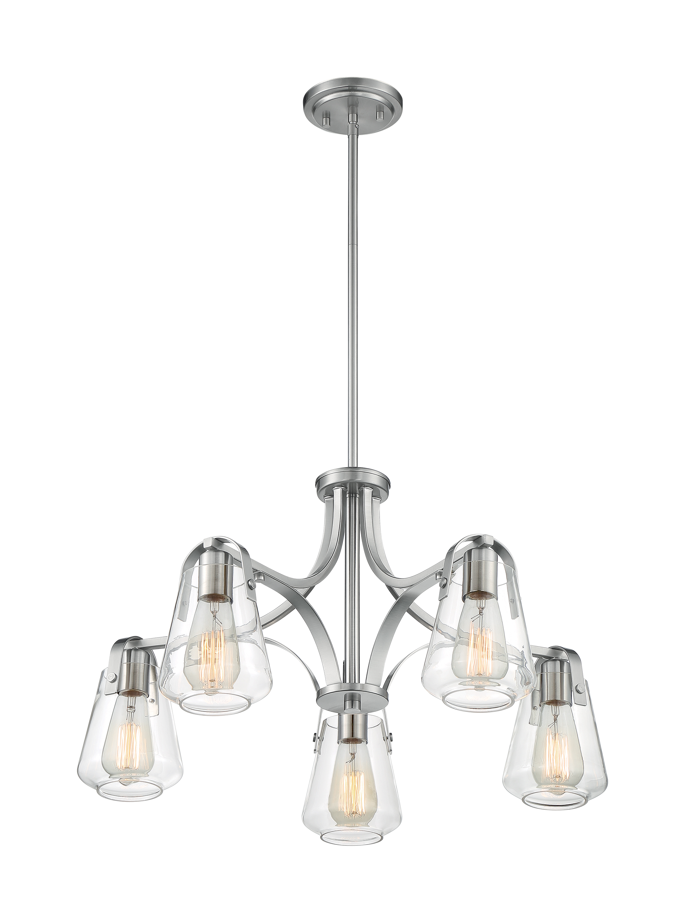 SKYBRIDGE 5 LIGHT CHANDELIER - 60-7115