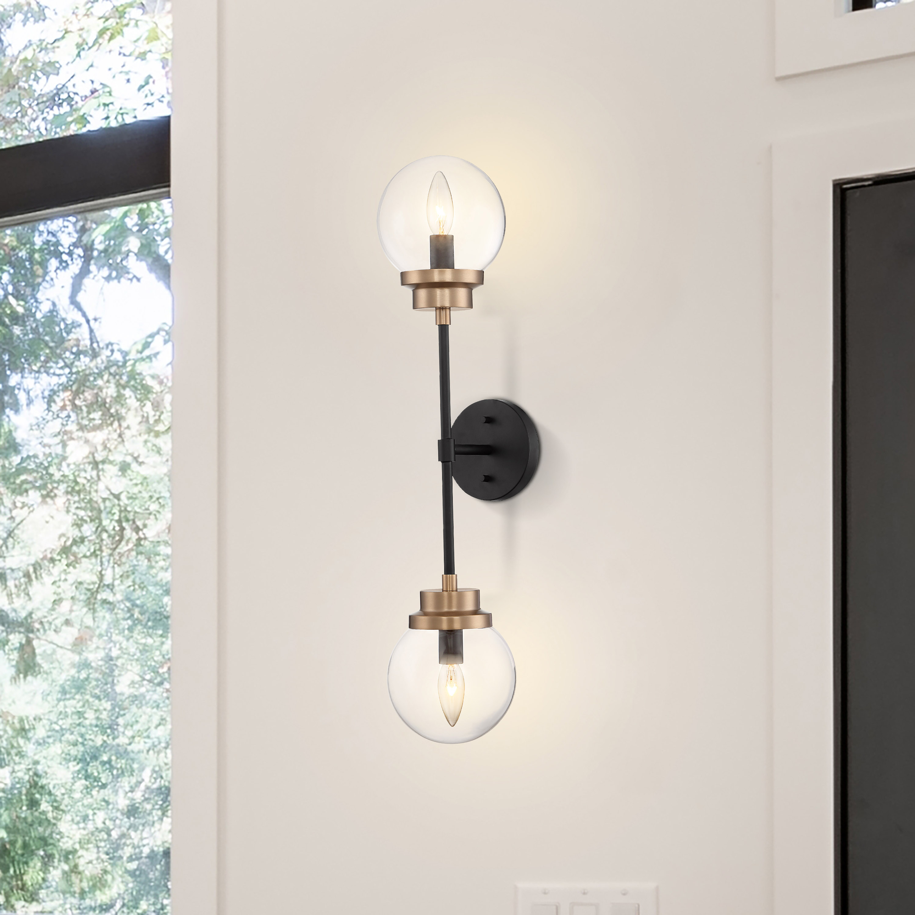 AXIS 2 LIGHT WALL SCONCE - 60-7122
