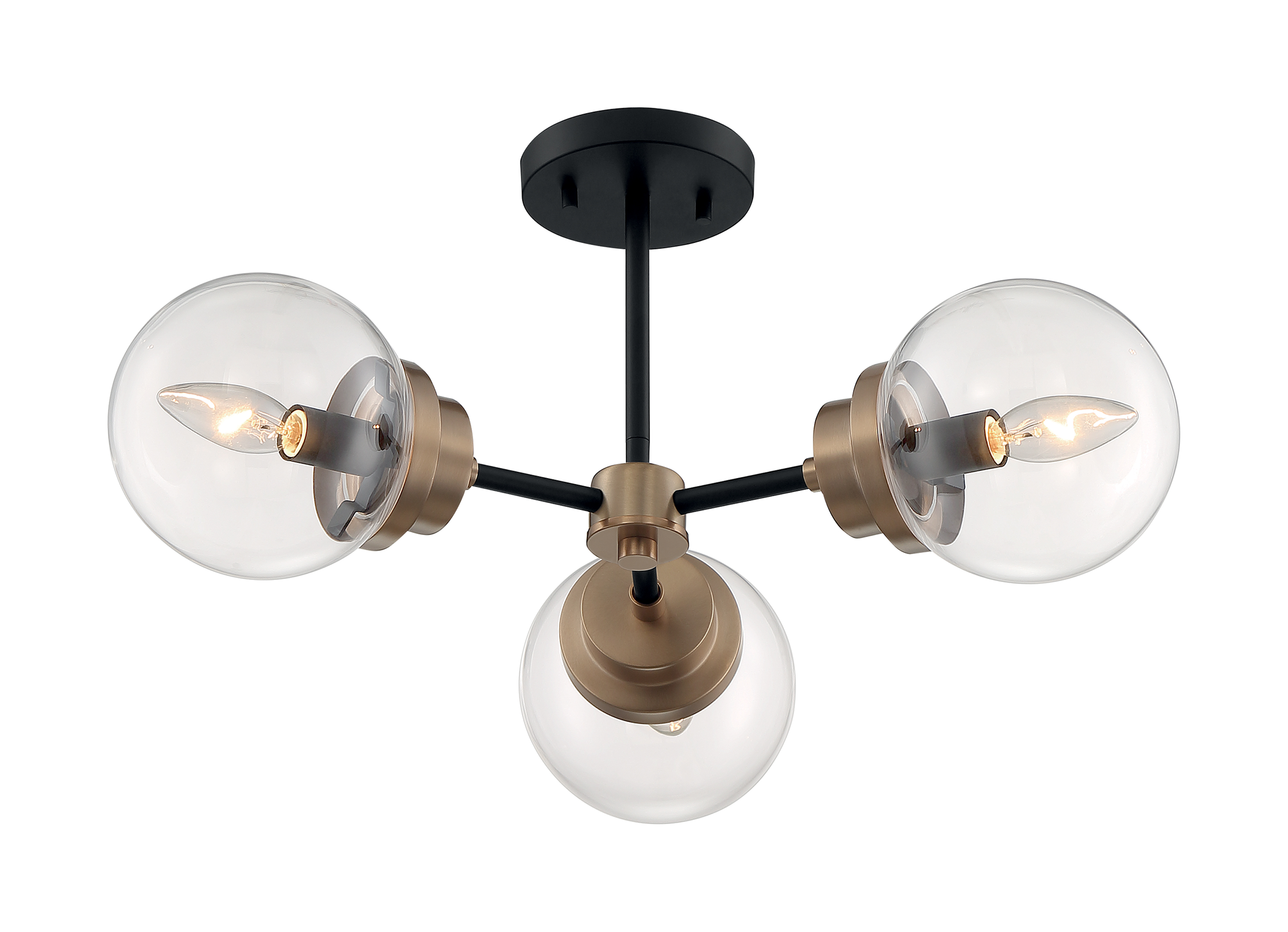 AXIS 3 LIGHT SEMI FLUSH - 60-7123