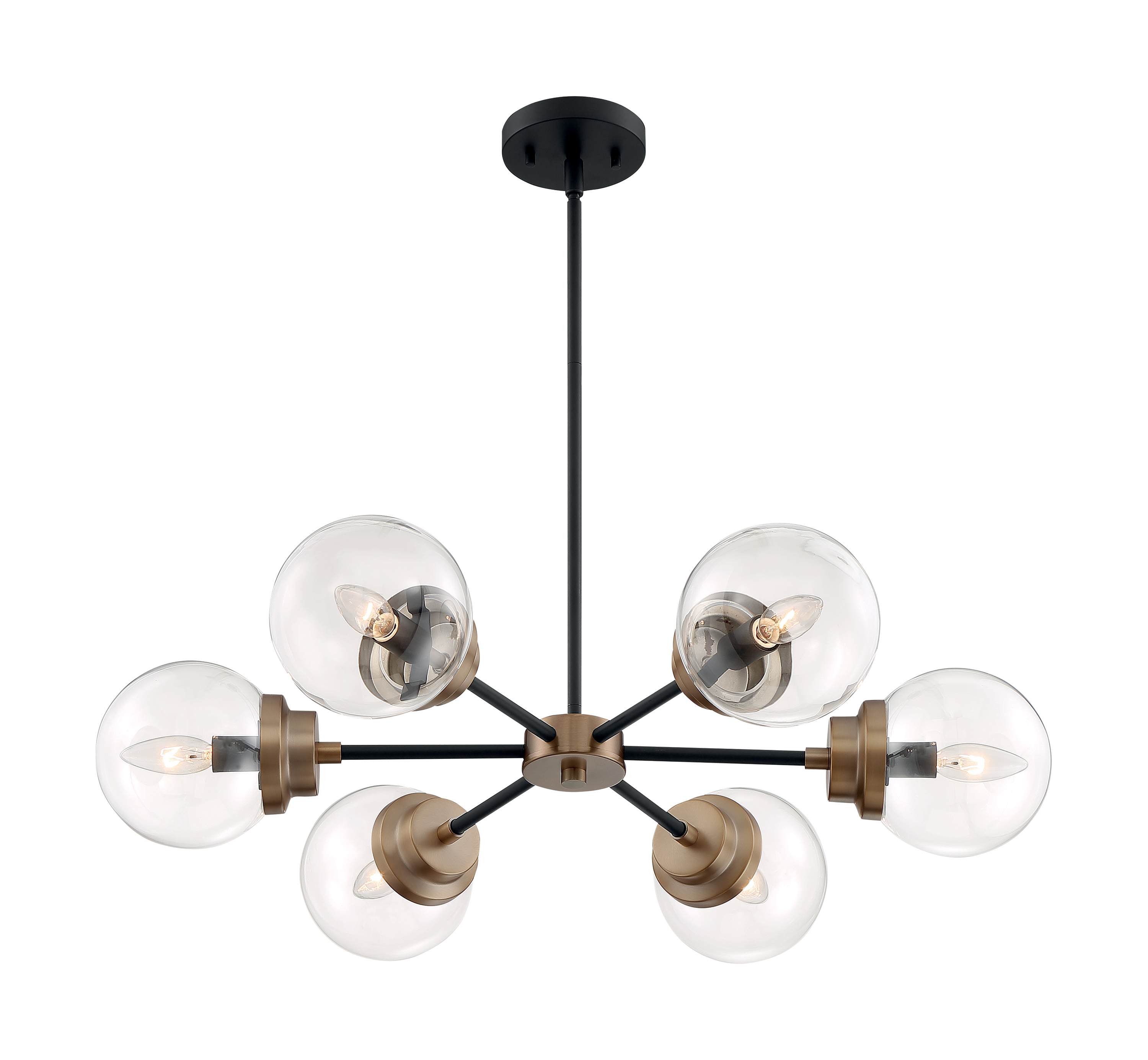 AXIS 6 LIGHT CHANDELIER - 60-7126