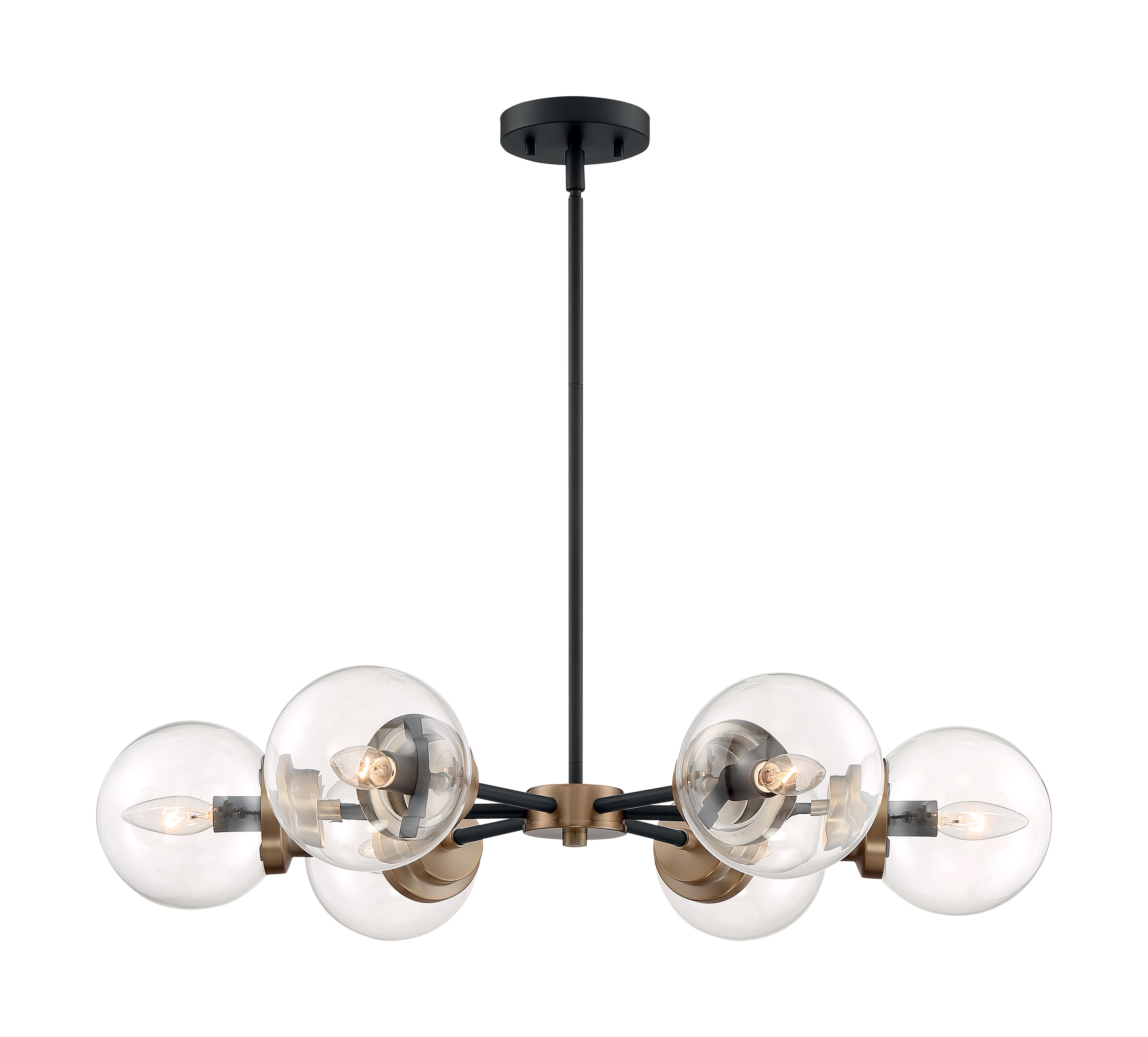 AXIS 6 LIGHT CHANDELIER - 60-7126