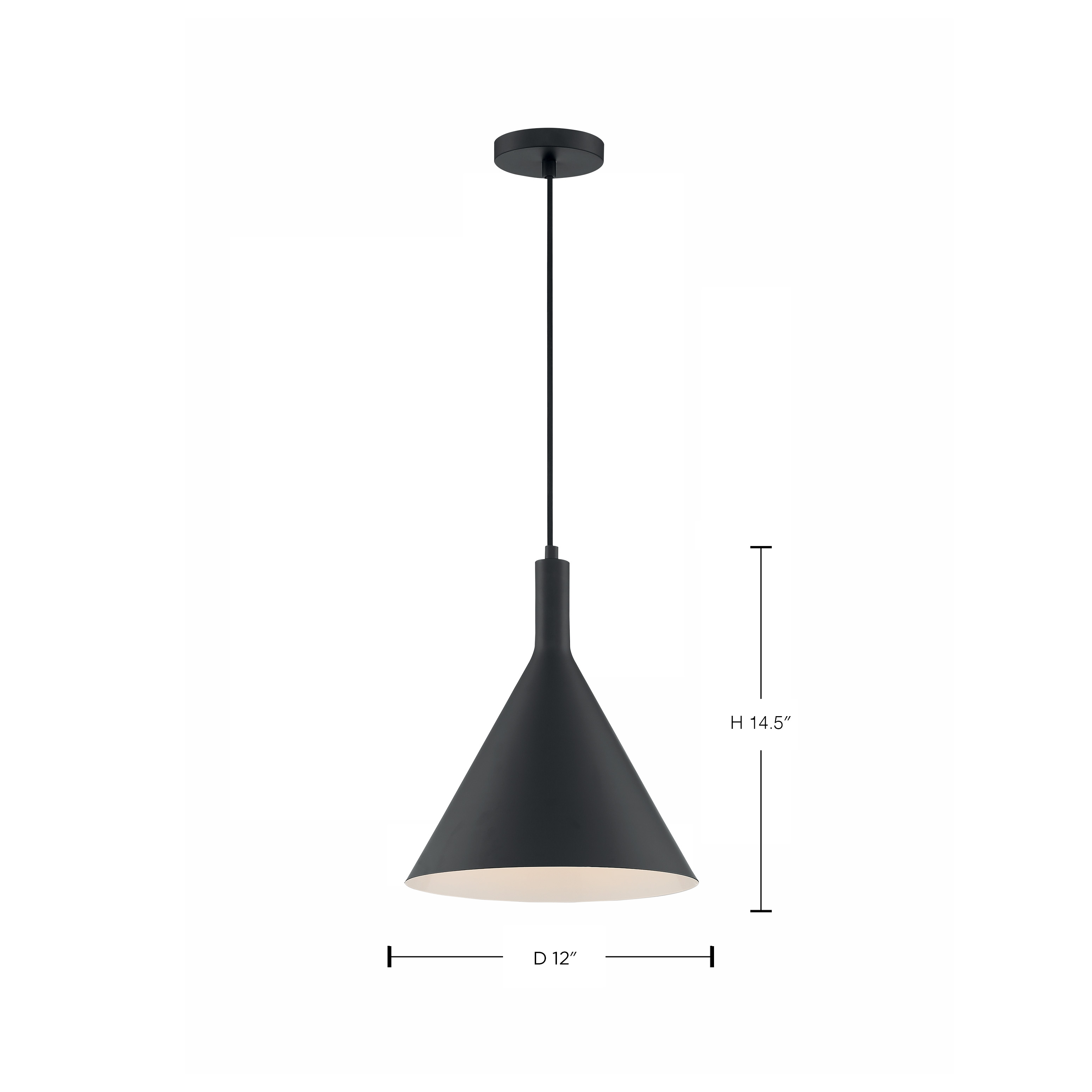 LIGHTCAP 1LT LARGE PENDANT - 60-7128