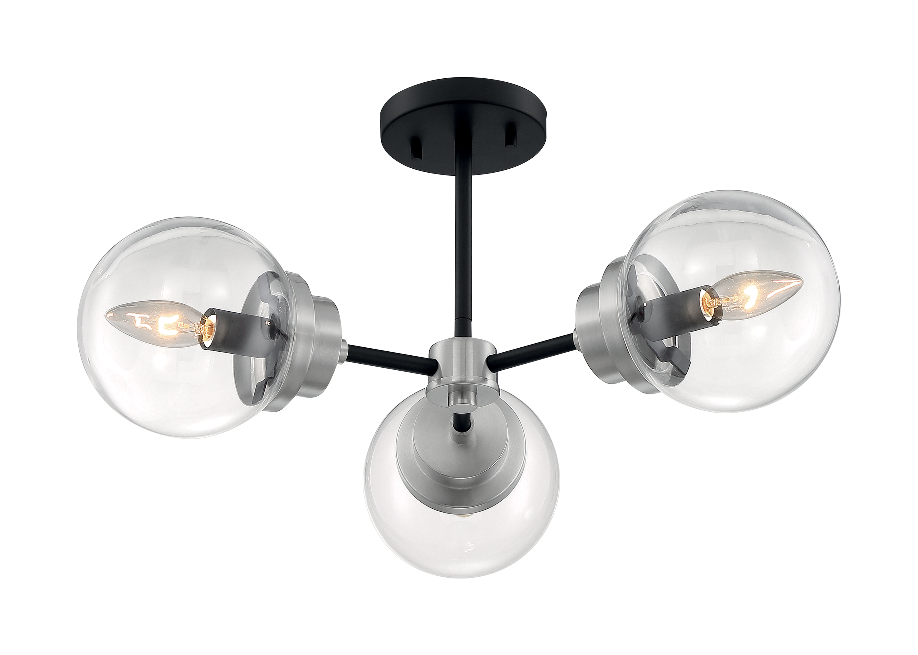 AXIS 3 LIGHT SEMI FLUSH - 60-7133