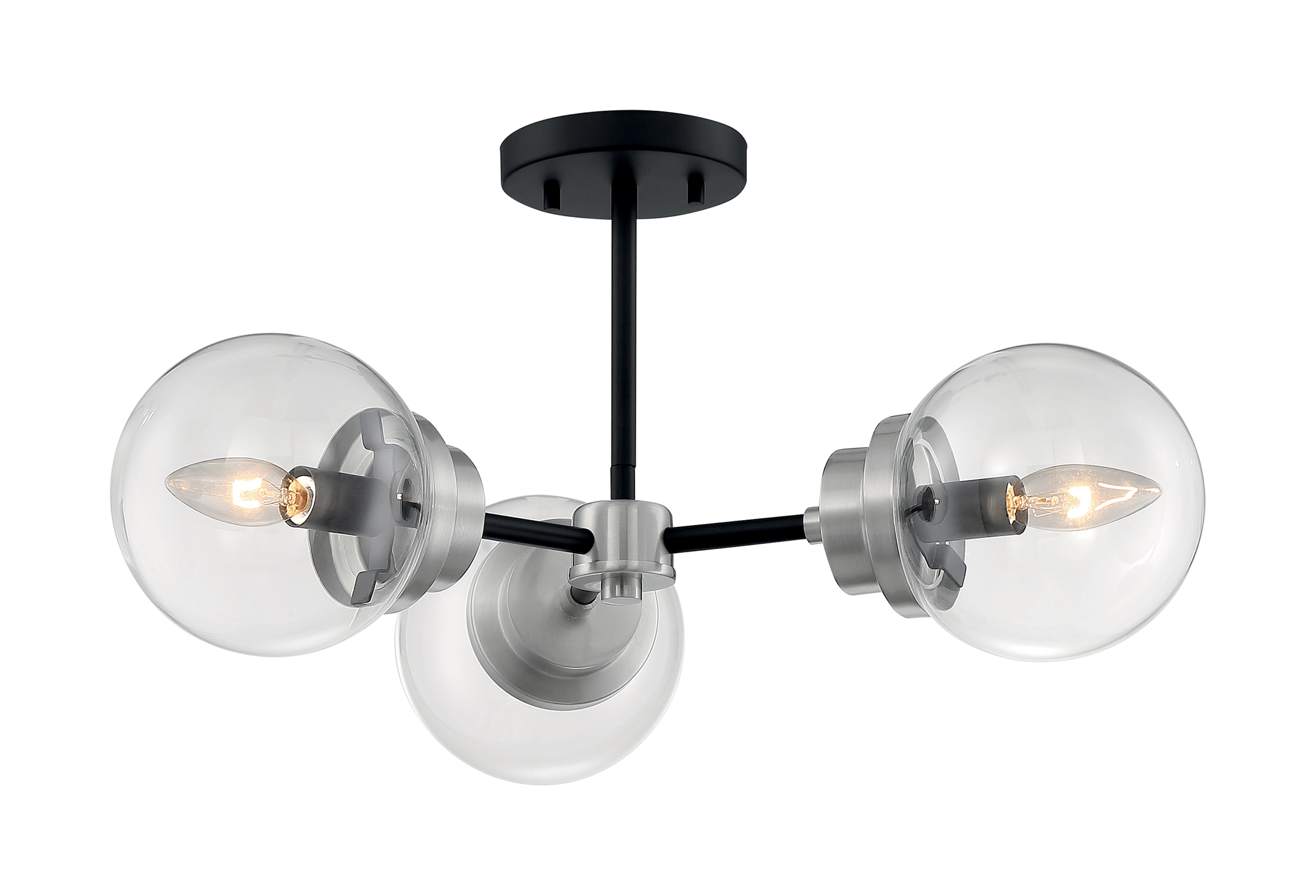 AXIS 3 LIGHT SEMI FLUSH - 60-7133