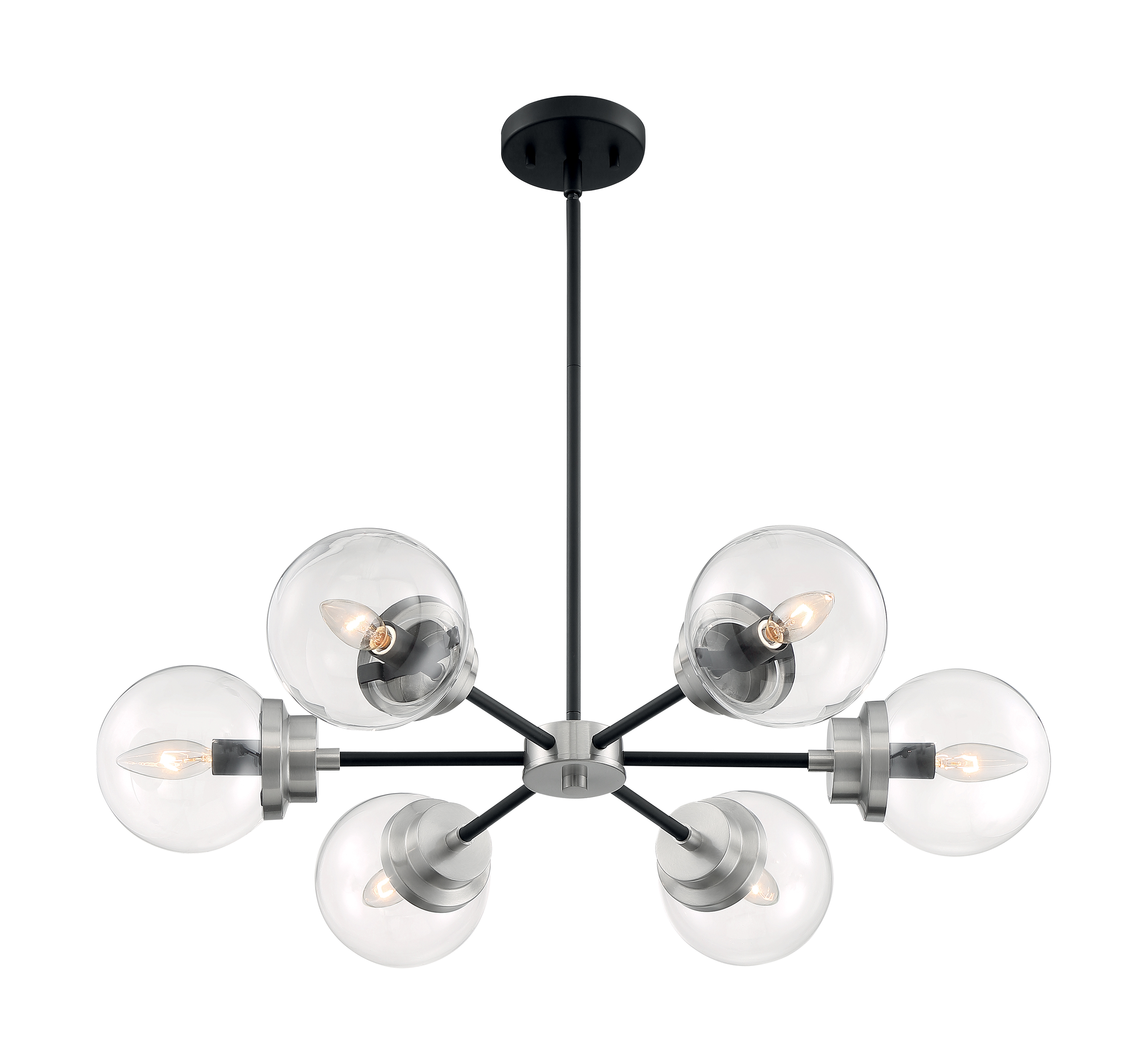 AXIS 6 LIGHT CHANDELIER - 60-7136