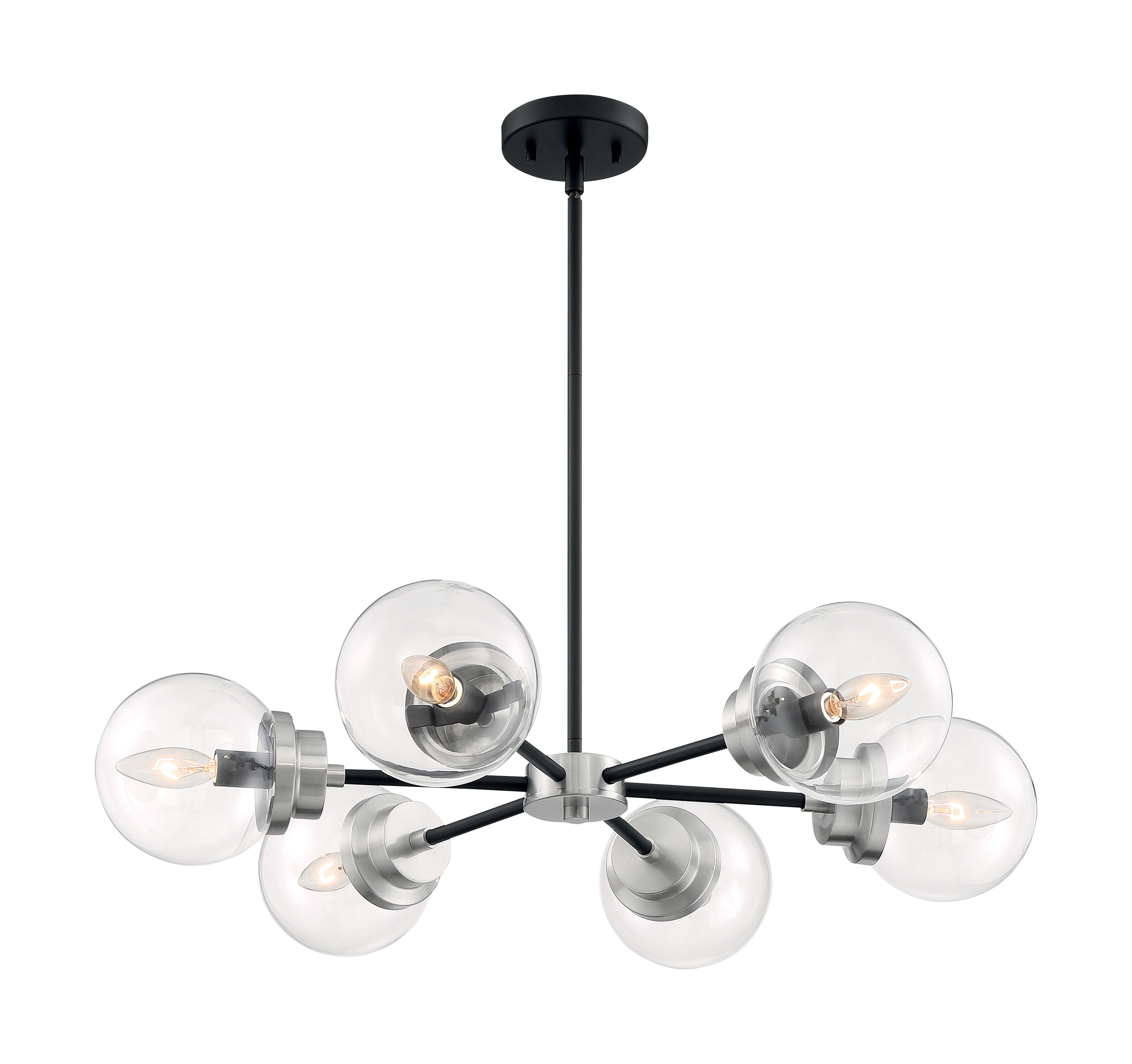 AXIS 6 LIGHT CHANDELIER - 60-7136