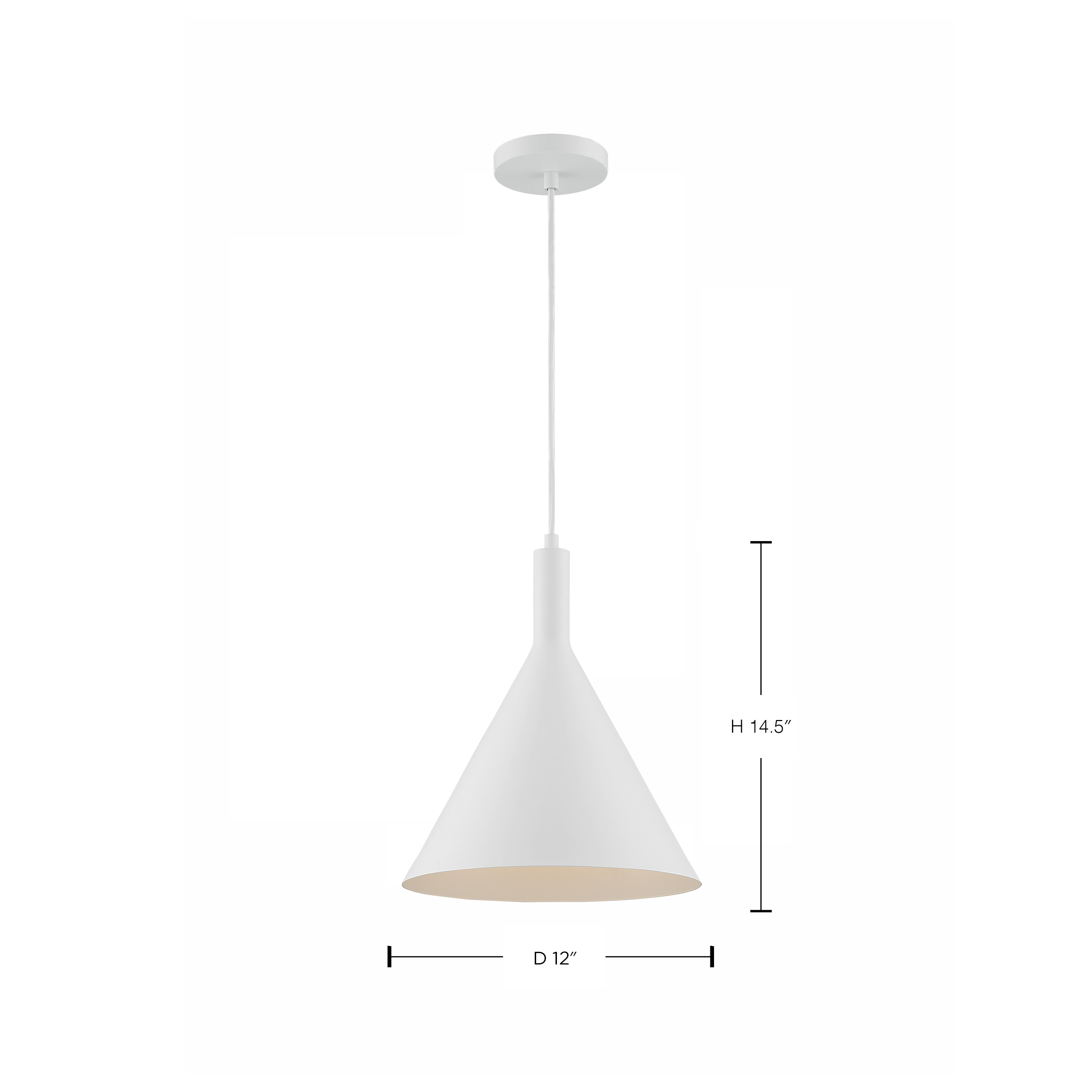 LIGHTCAP 1LT LARGE PENDANT - 60-7138