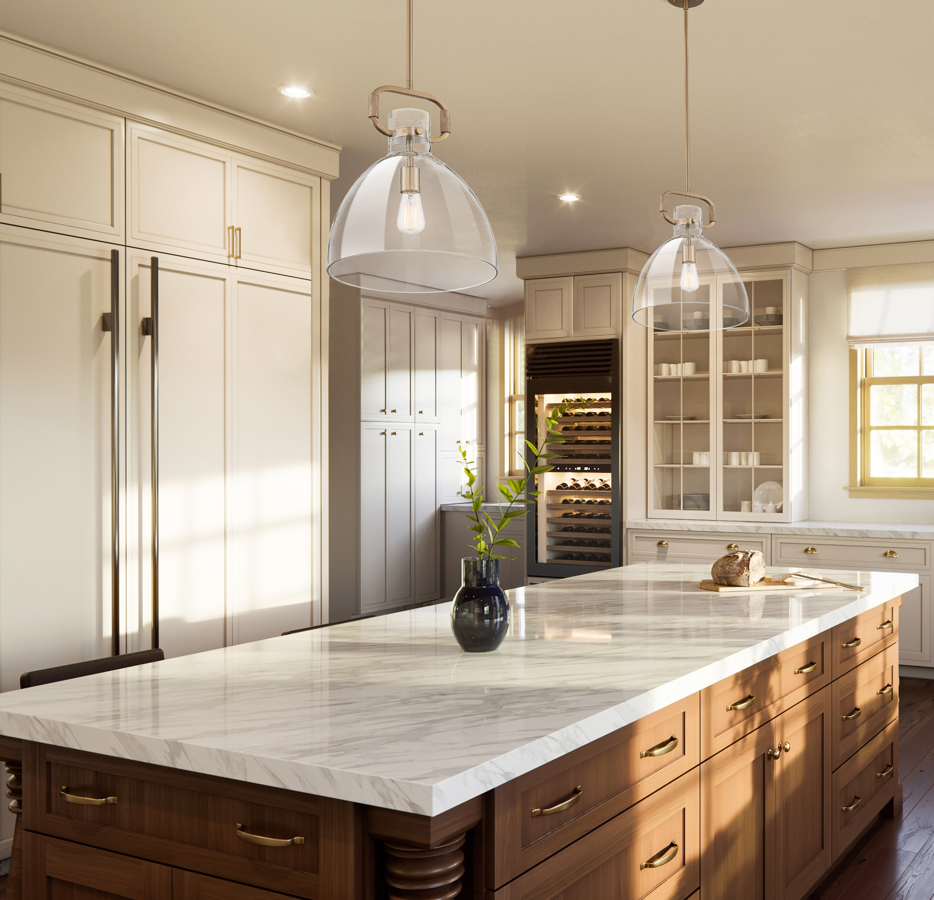 TERESA 1 LT BELL PENDANT - 60-7142