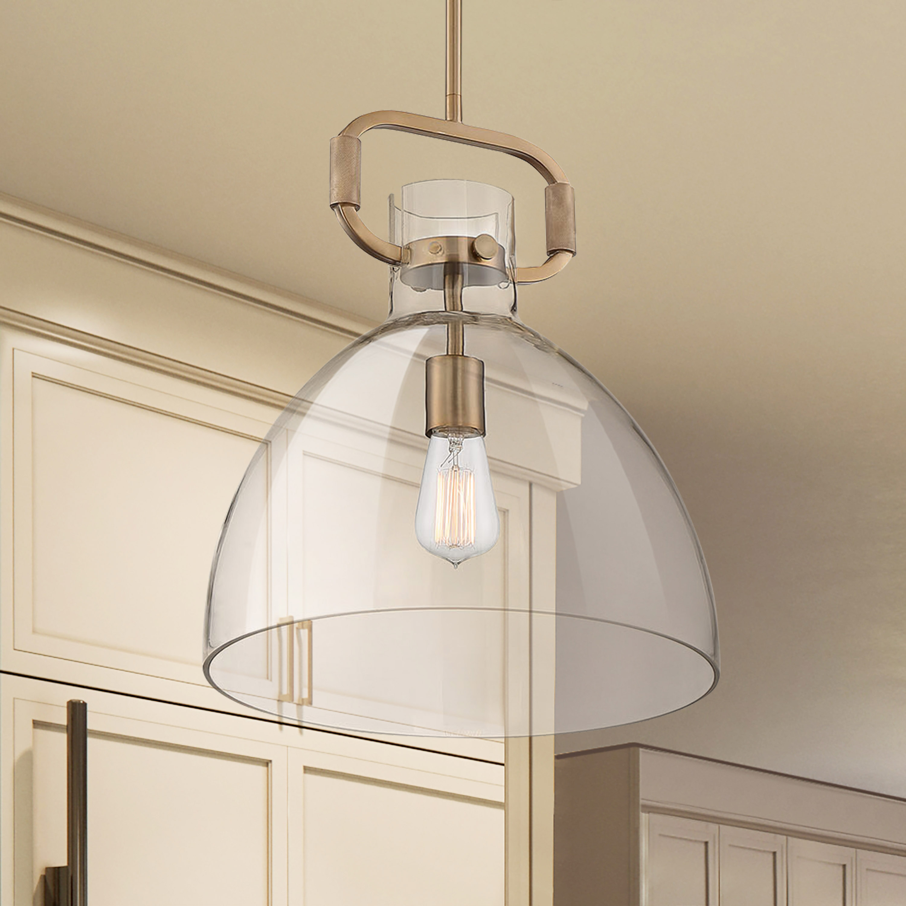 TERESA 1 LT BELL PENDANT - 60-7142