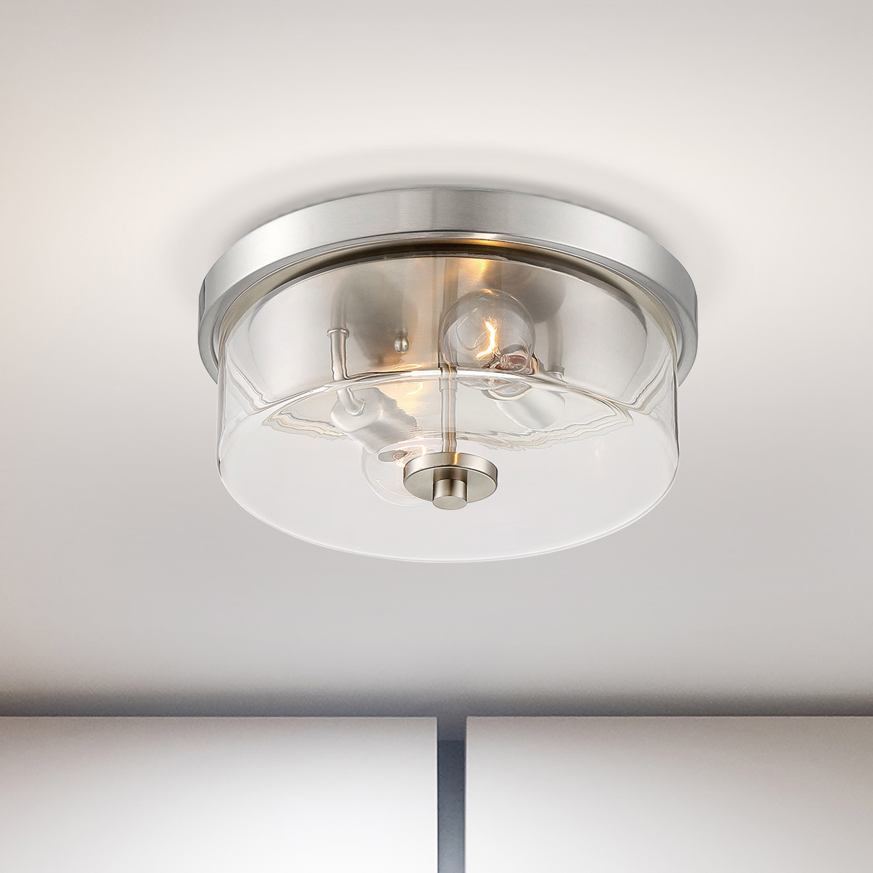 SOMMERSET 2 LIGHT FLUSH MOUNT - 60-7168