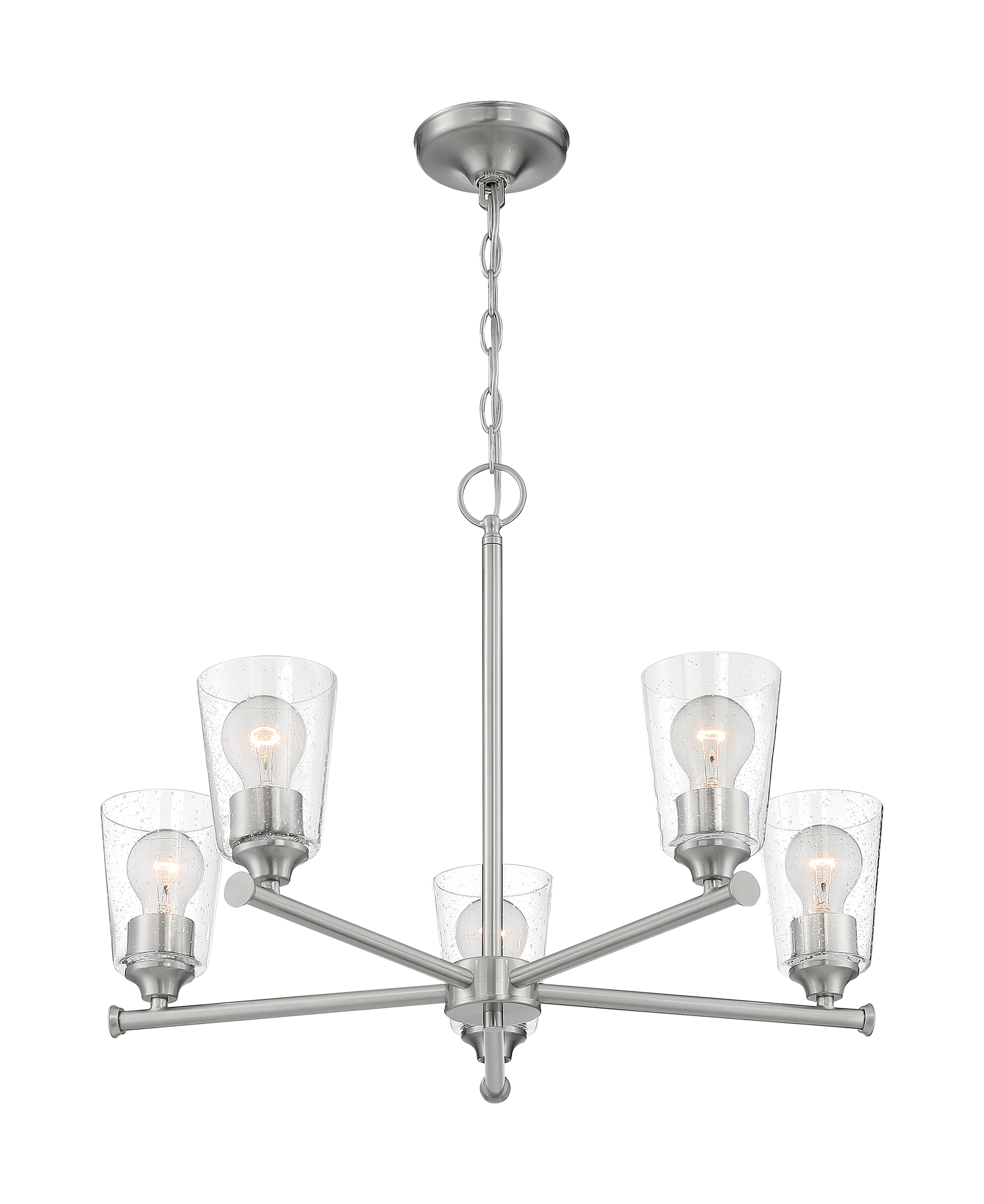 BRANSEL 5 LIGHT CHANDELIER - 60-7185