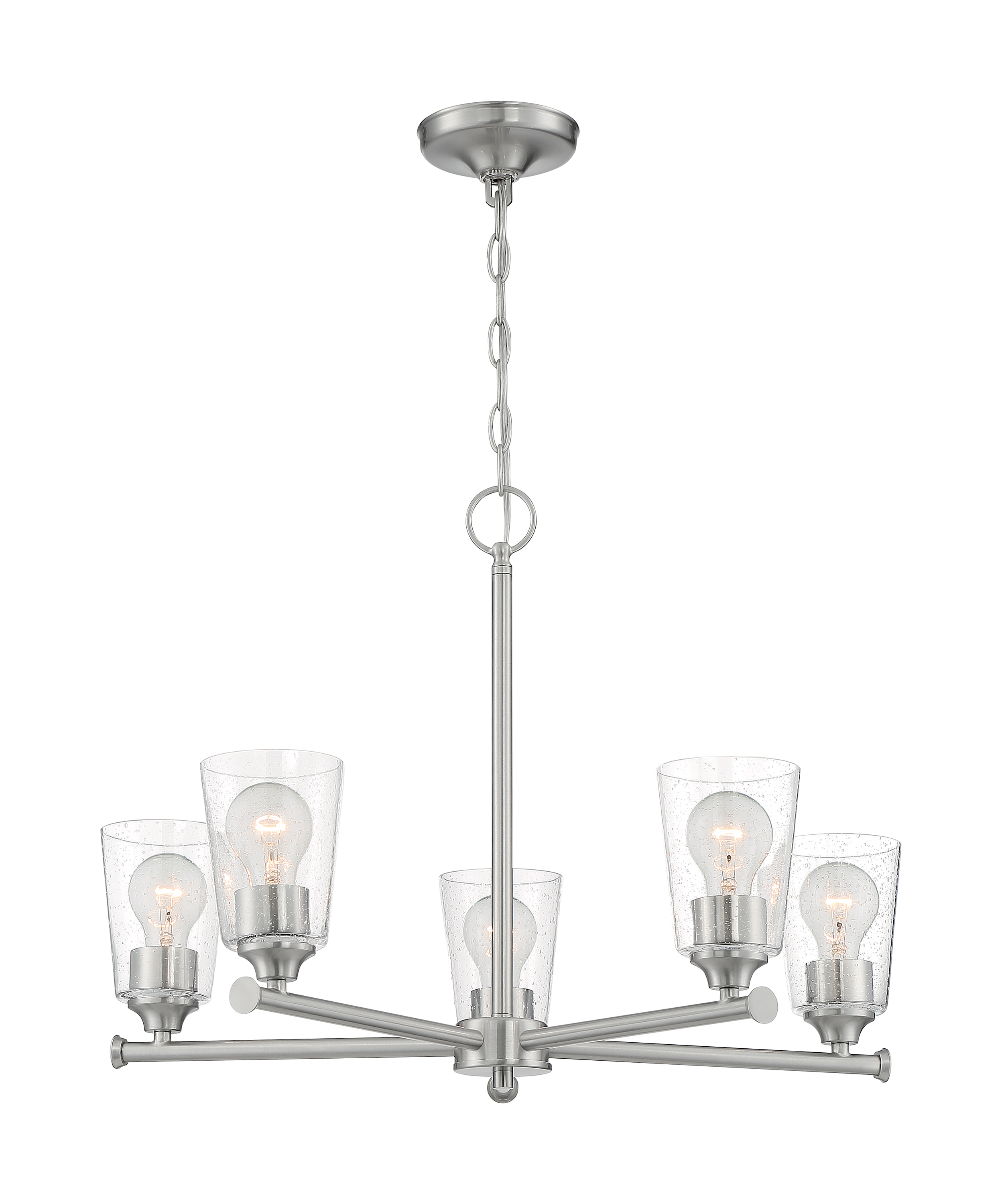 BRANSEL 5 LIGHT CHANDELIER - 60-7185