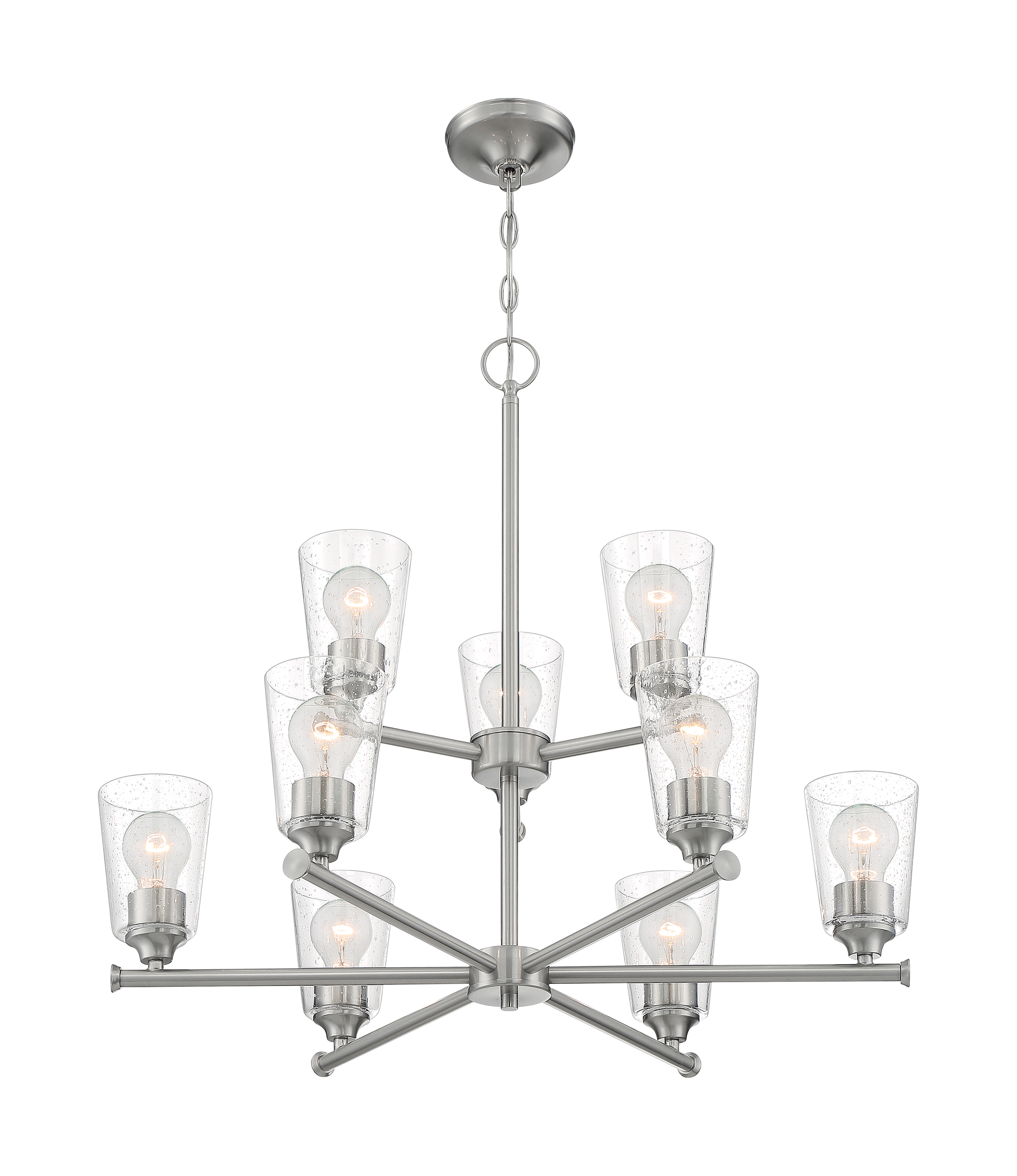 BRANSEL 9 LIGHT CHANDELIER - 60-7189