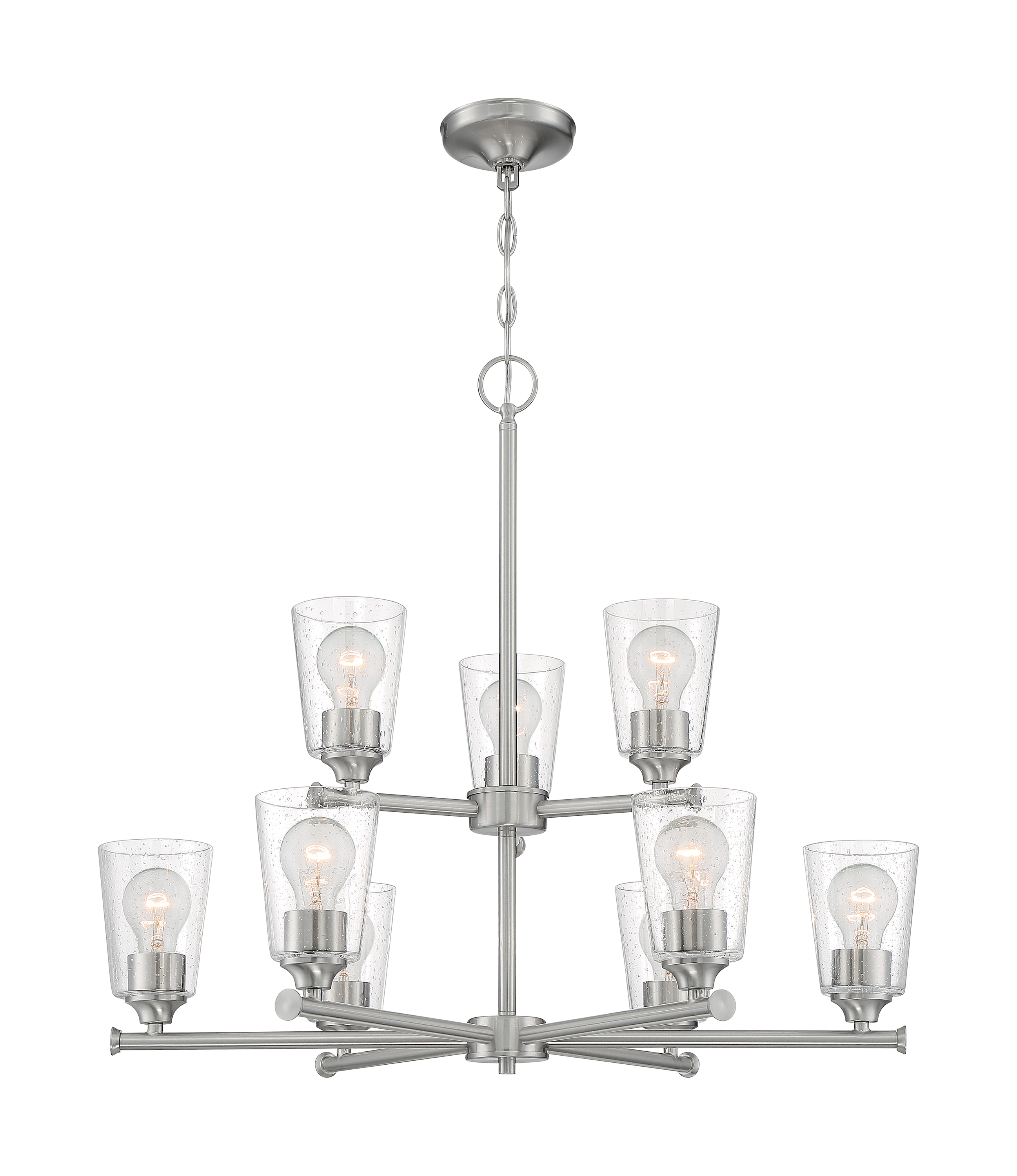BRANSEL 9 LIGHT CHANDELIER - 60-7189