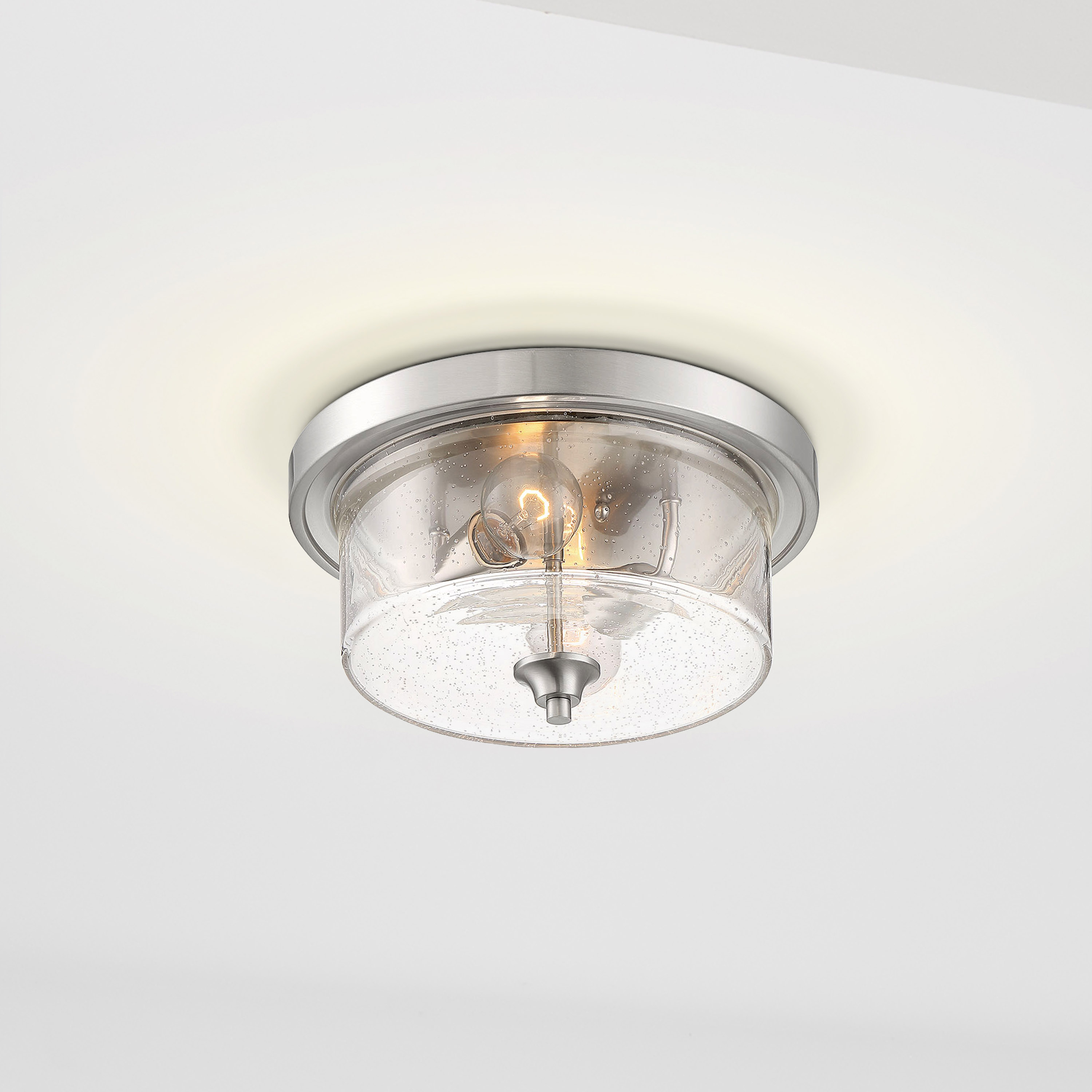 BRANSEL 2 LIGHT FLUSH MOUNT - 60-7190