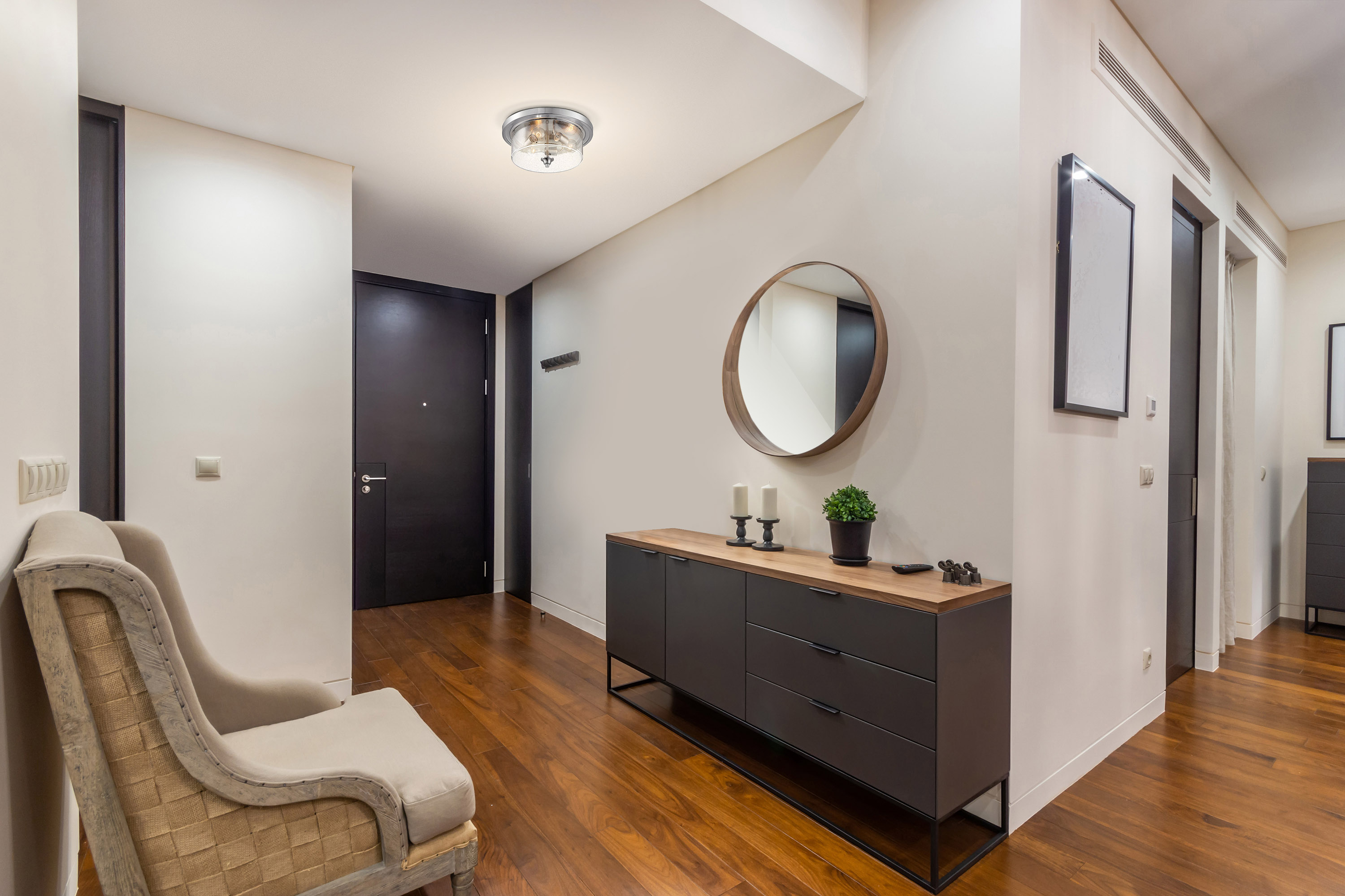 BRANSEL 3 LIGHT FLUSH MOUNT - 60-7191