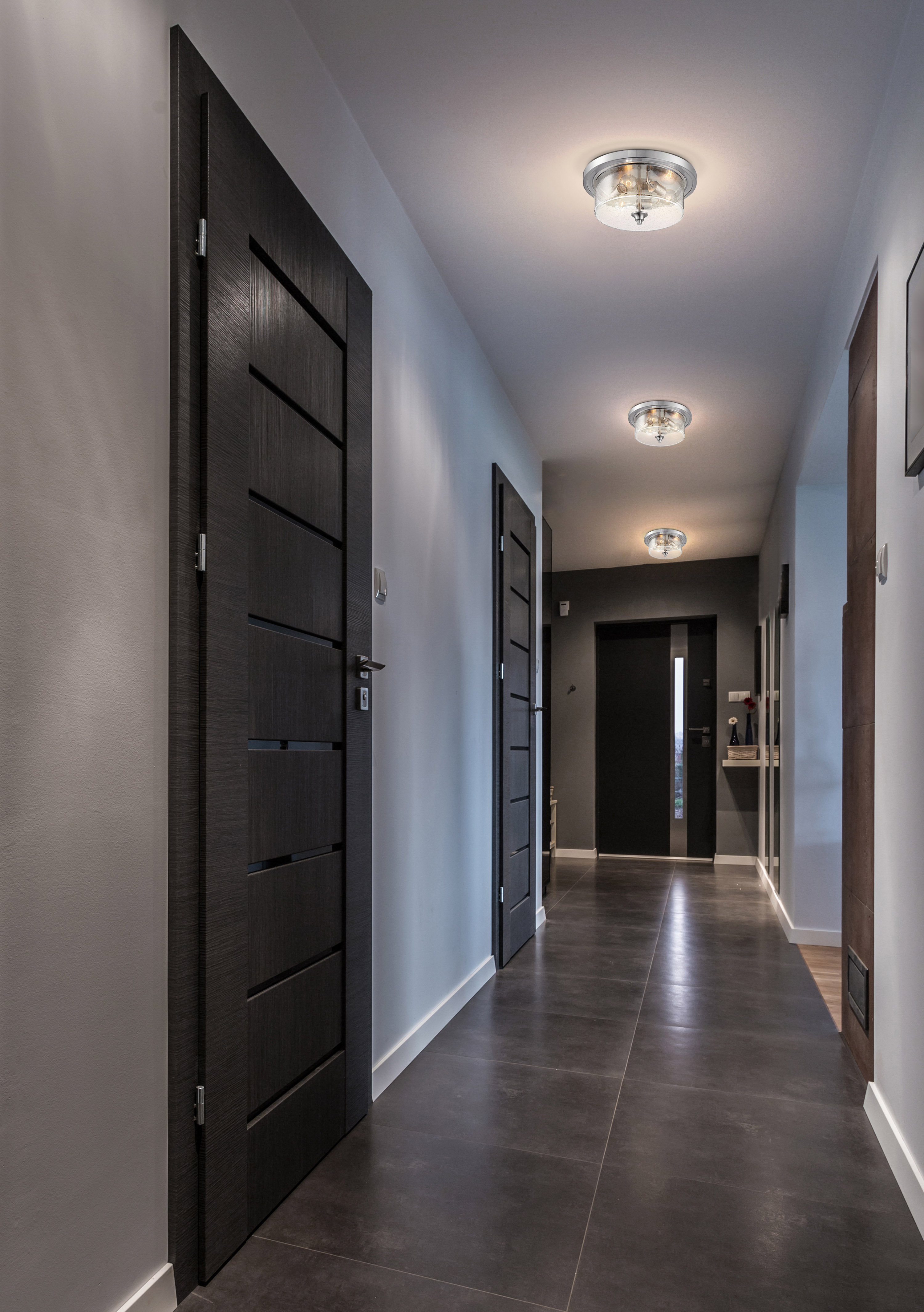 BRANSEL 3 LIGHT FLUSH MOUNT - 60-7191