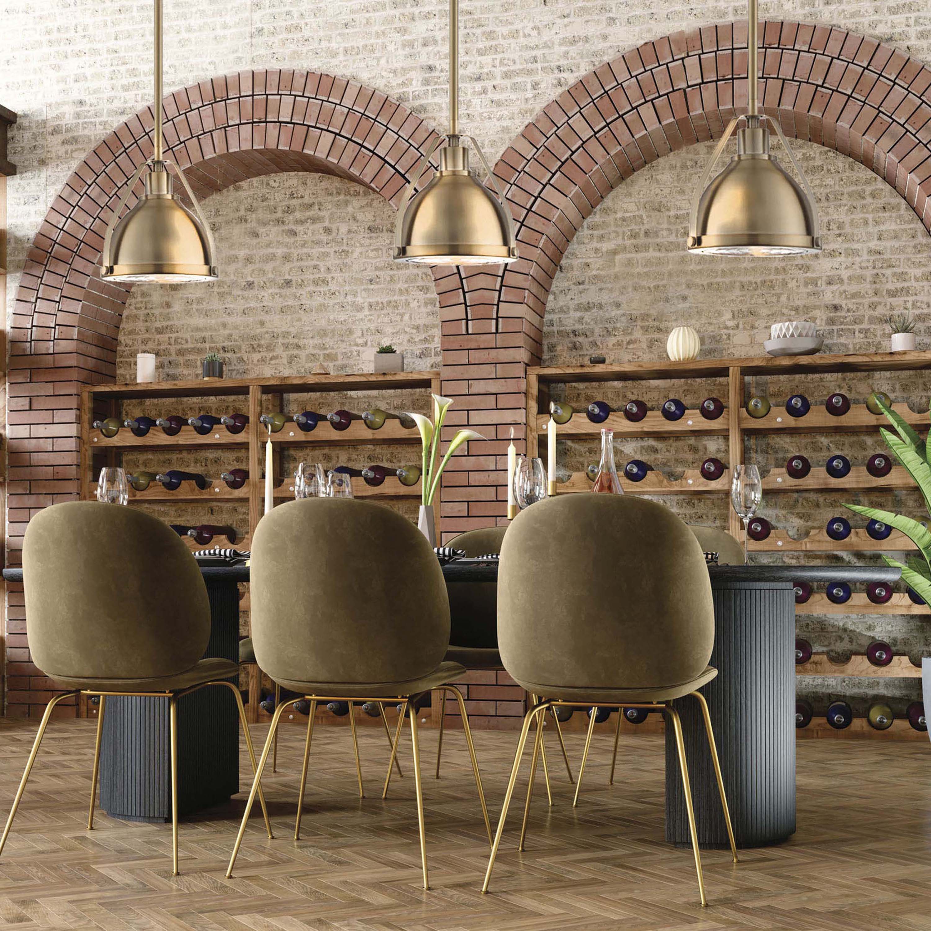 BARBETT 1 LT LARGE PENDANT - 60-7203