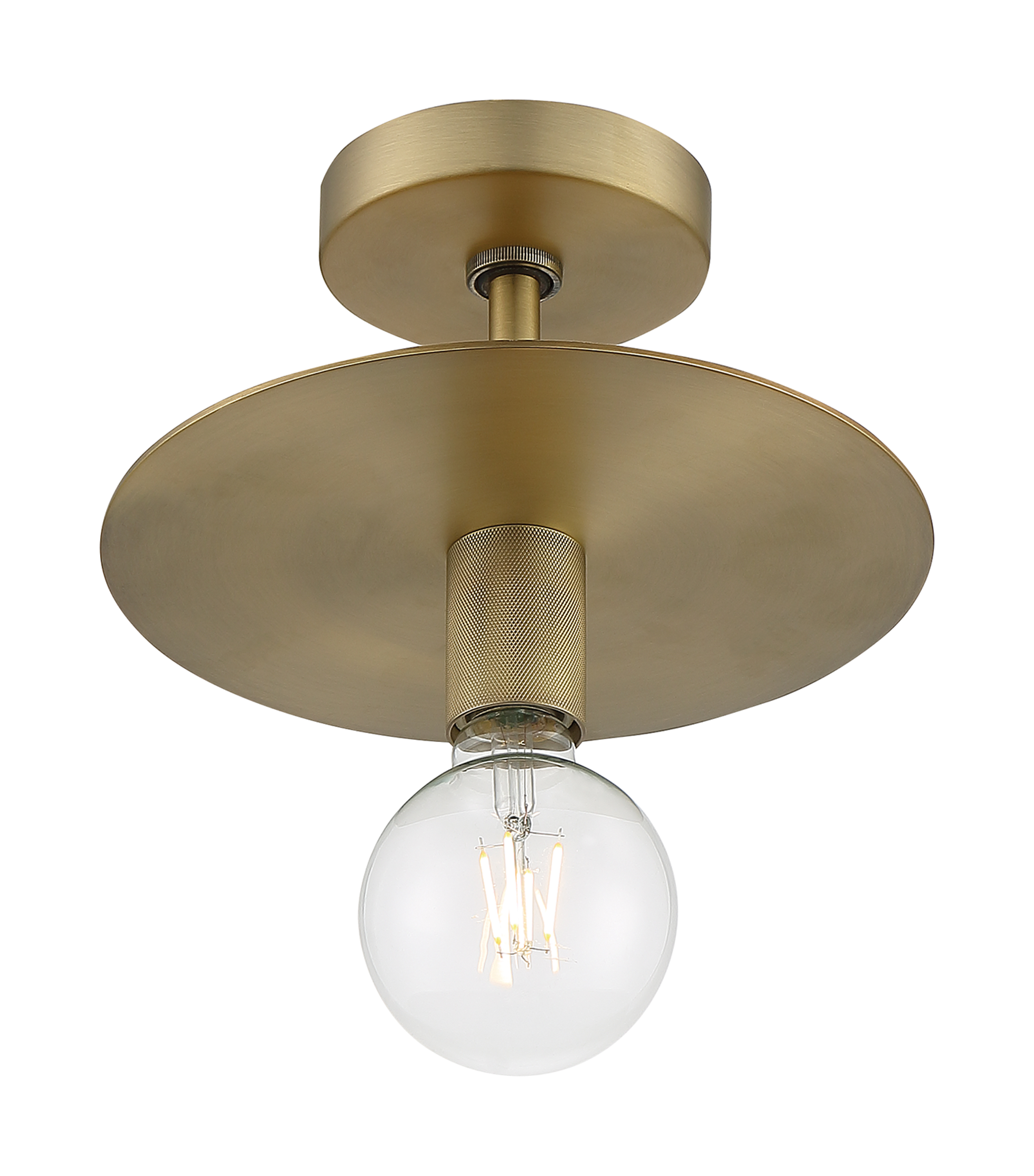 BIZET 1 LIGHT SEMI FLUSH - 60-7244