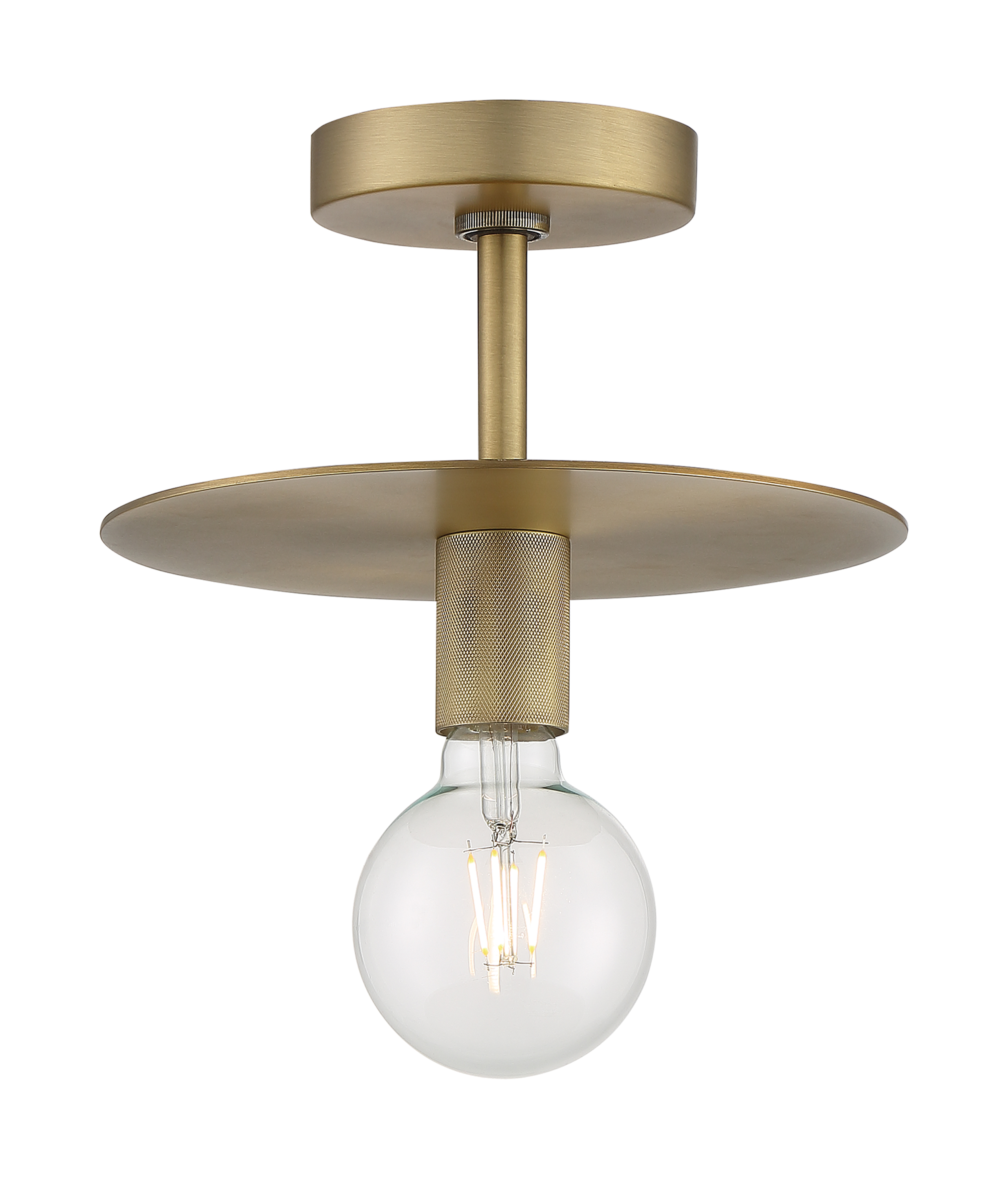 BIZET 1 LIGHT SEMI FLUSH - 60-7244