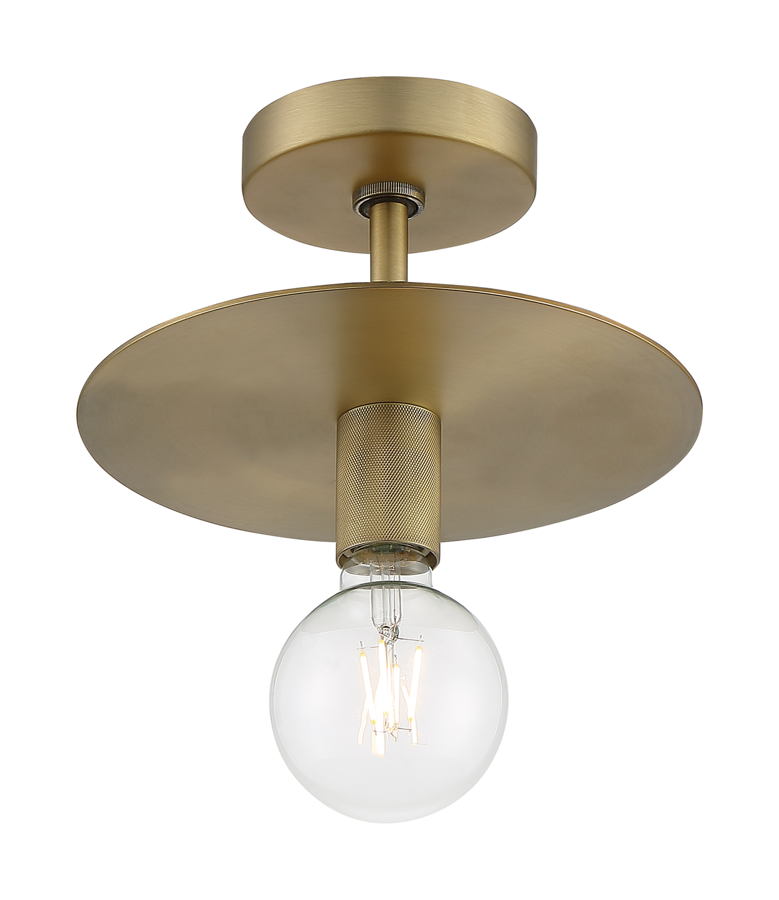 BIZET 1 LIGHT SEMI FLUSH - 60-7244