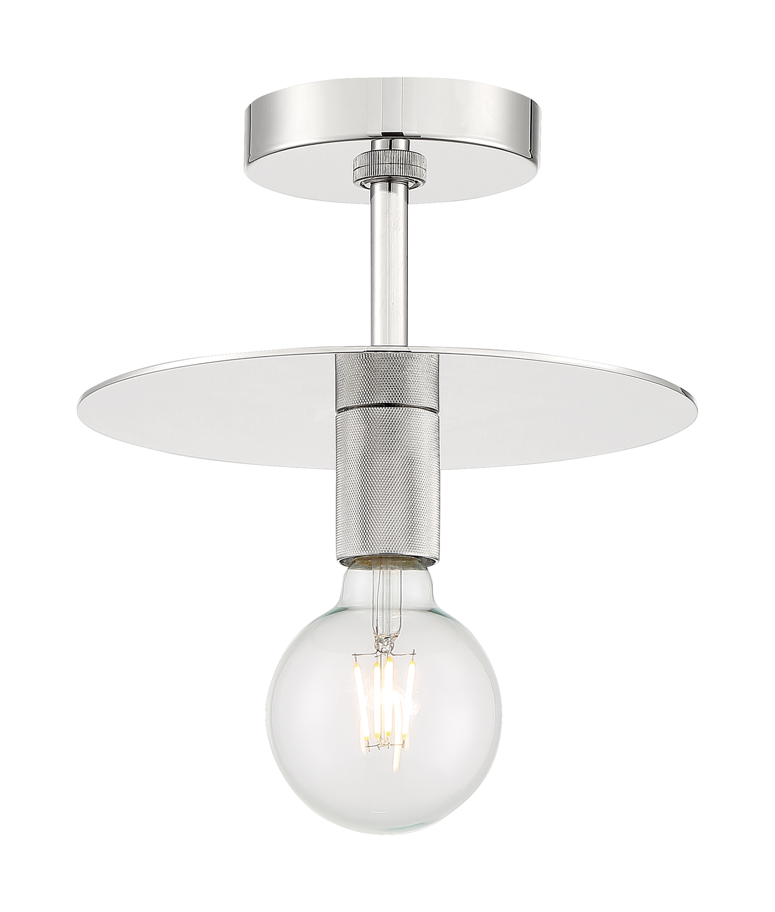 BIZET 1 LIGHT SEMI FLUSH - 60-7254