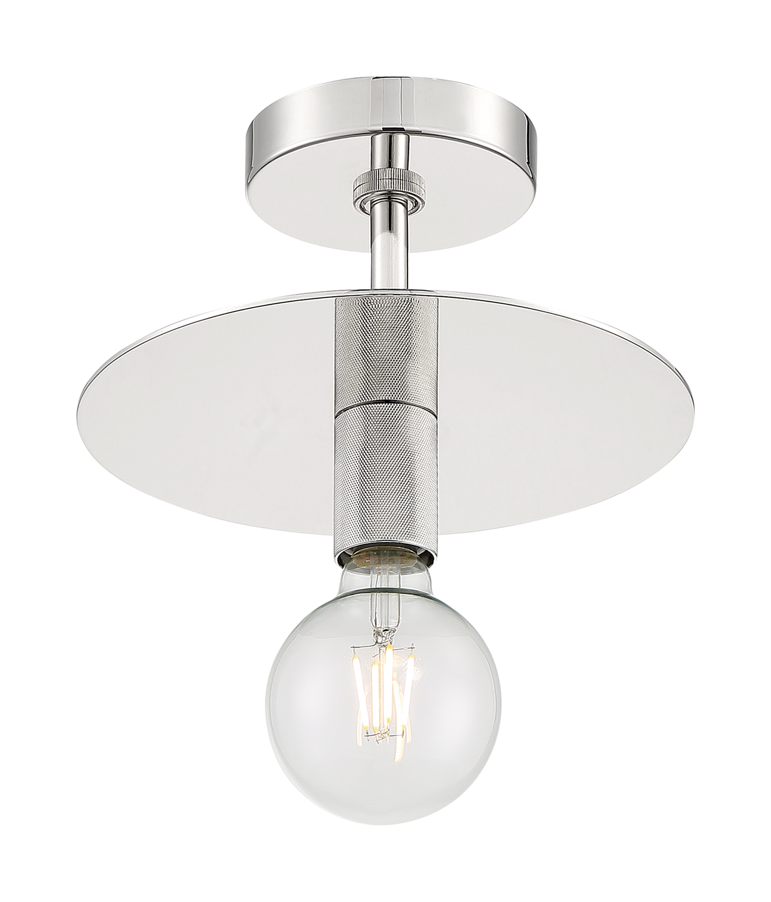 BIZET 1 LIGHT SEMI FLUSH - 60-7254