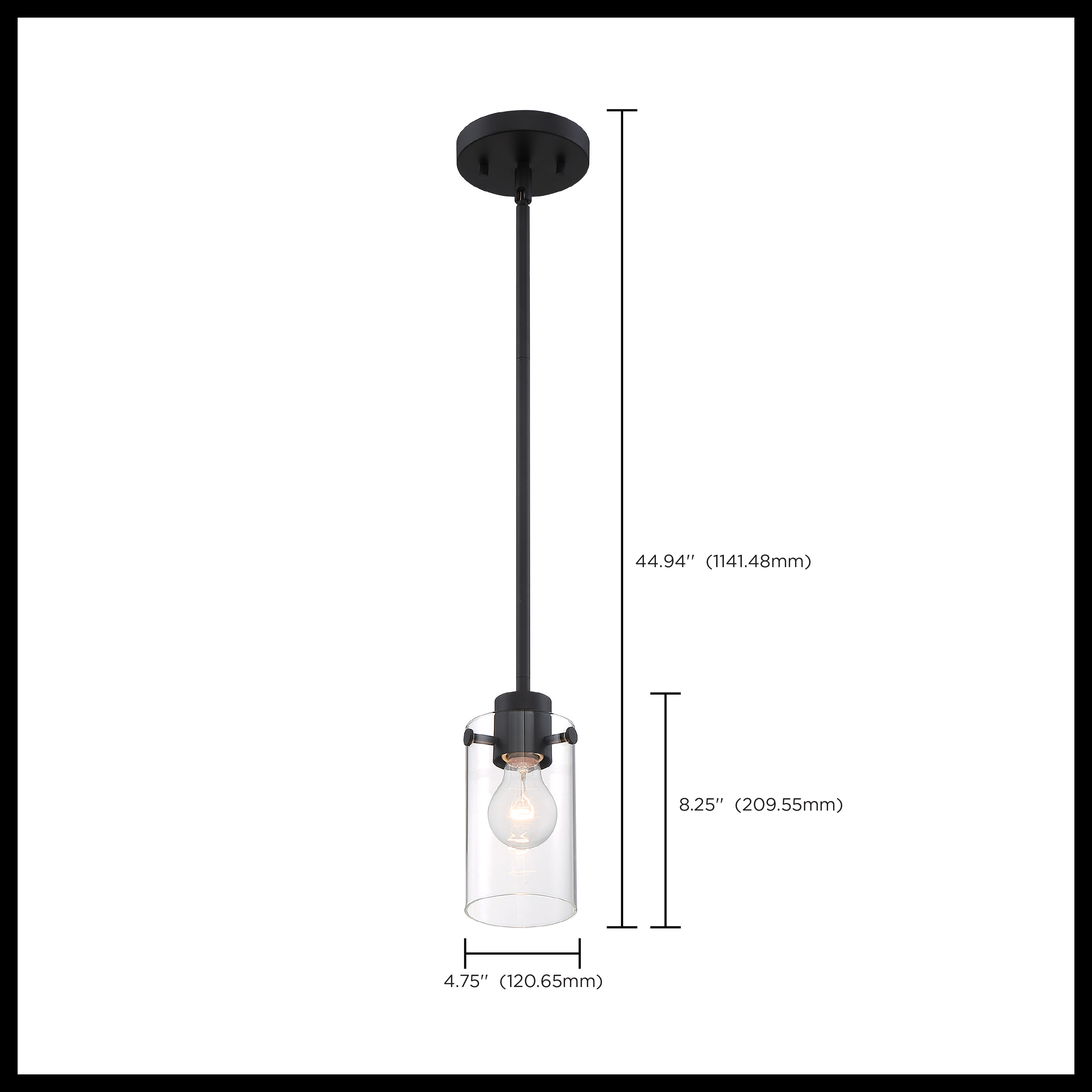 SOMMERSET 1 LIGHT MINI PENDANT - 60-7270