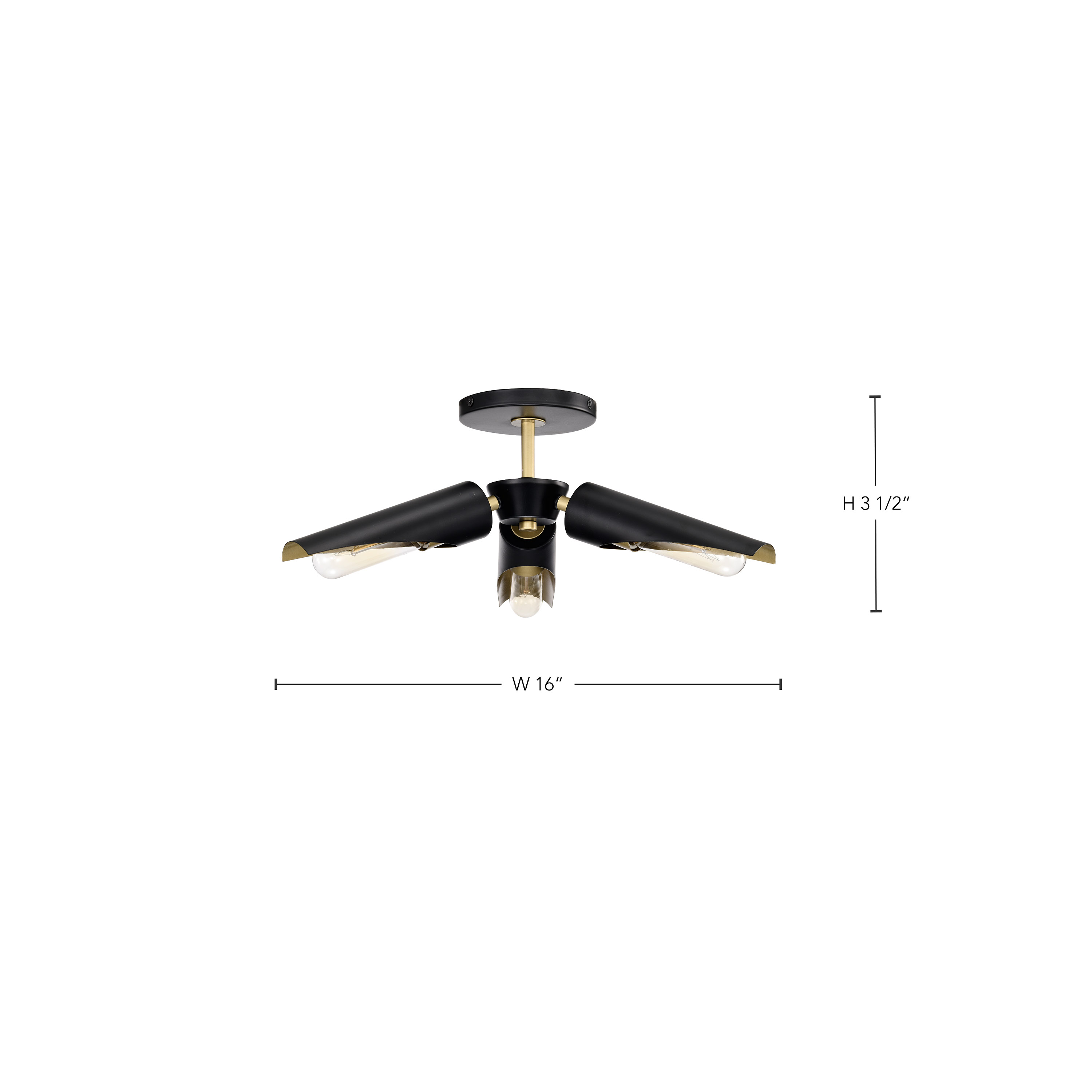 MARC 3 LIGHT PENDANT - 60-7297