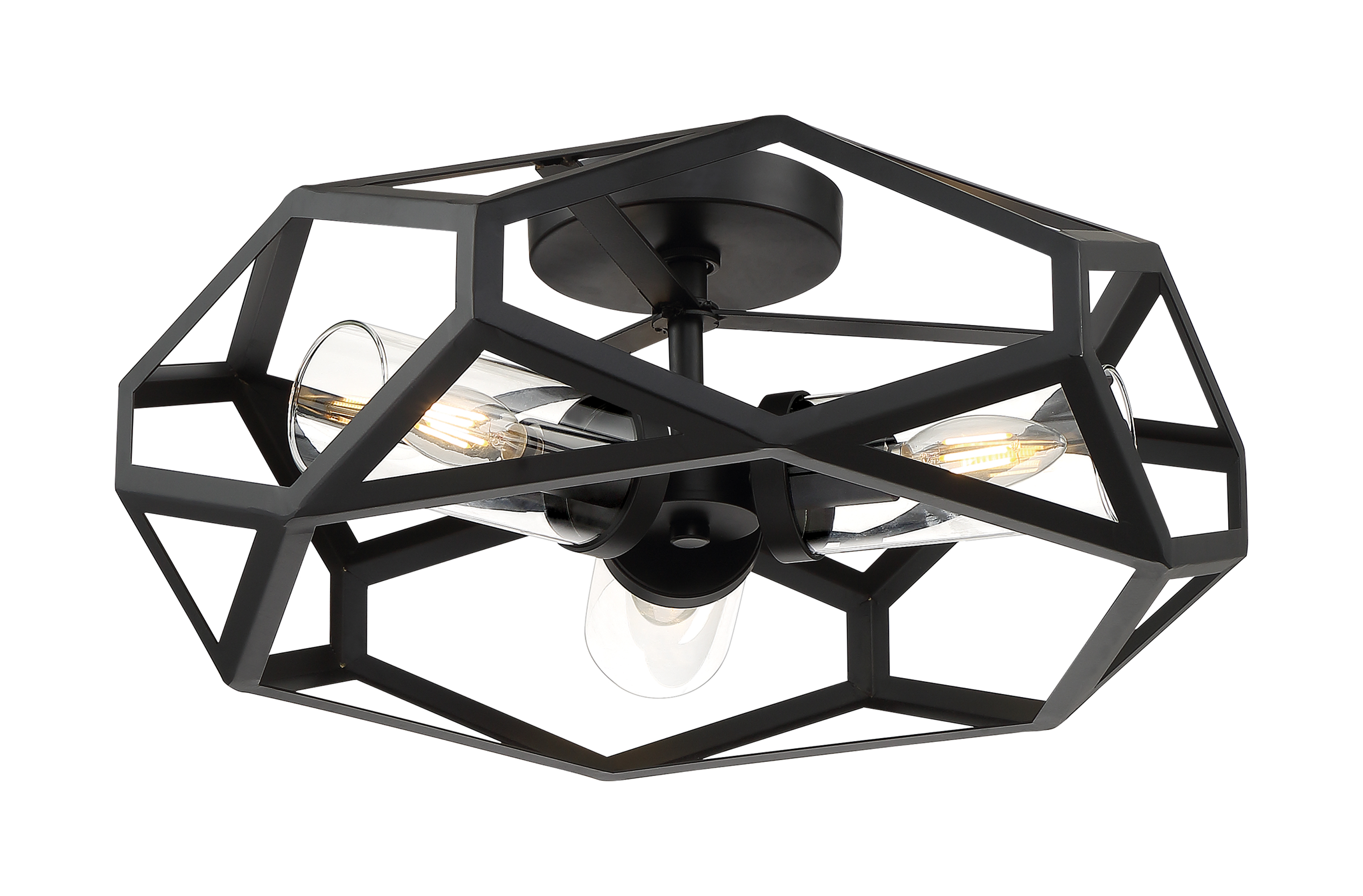 ZEMI 3 LIGHT FLUSH MOUNT - 60-7303