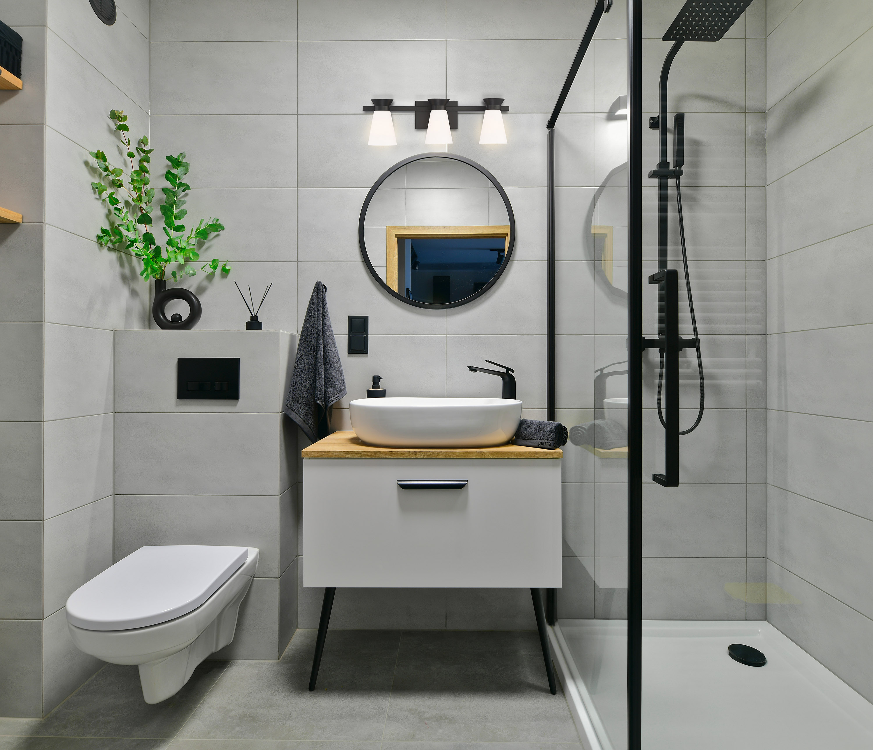 CALETA 3 LIGHT VANITY - 60-7313