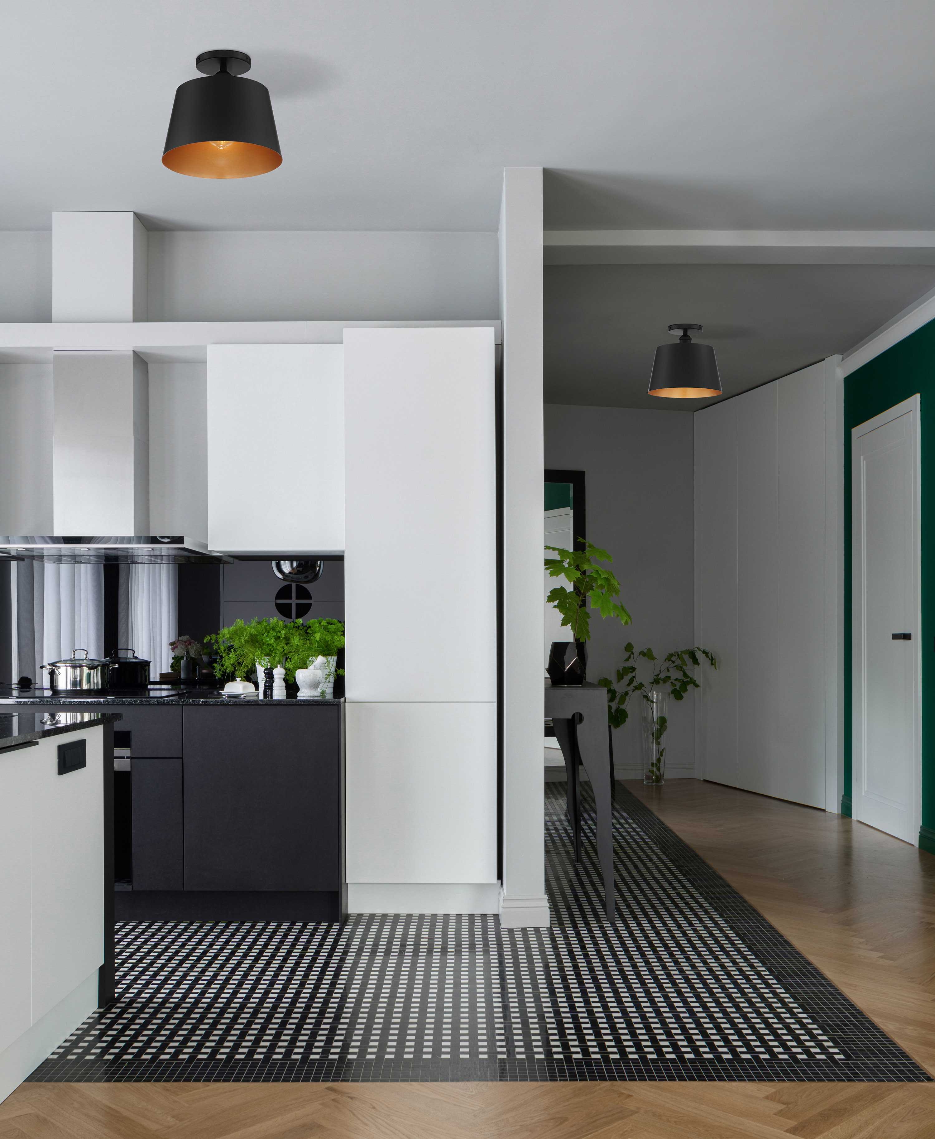 MOTIF 1LT 7" SEMI FLUSH - 60-7331