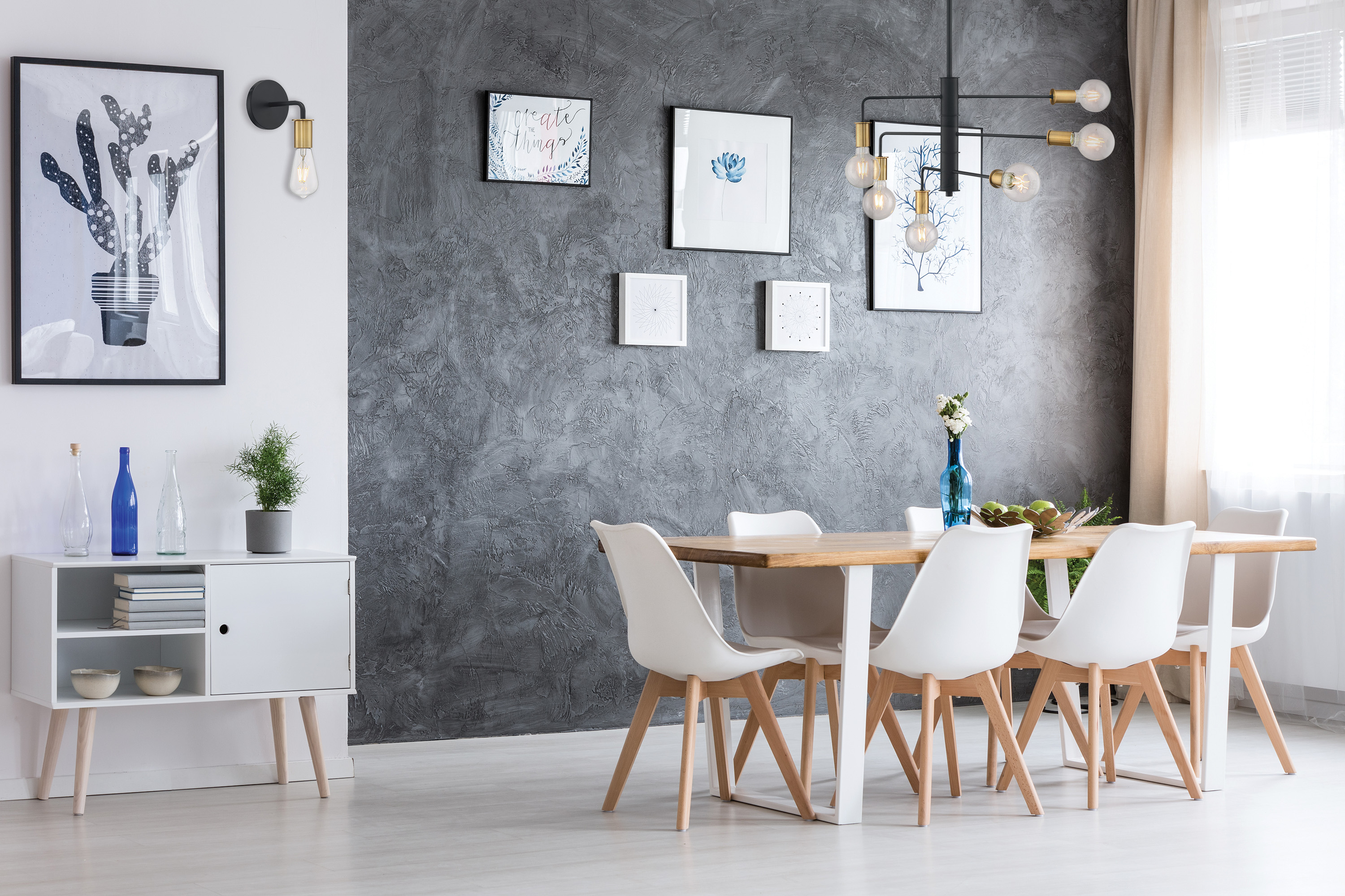 RYDER 6 LIGHT CHANDELIER - 60-7344